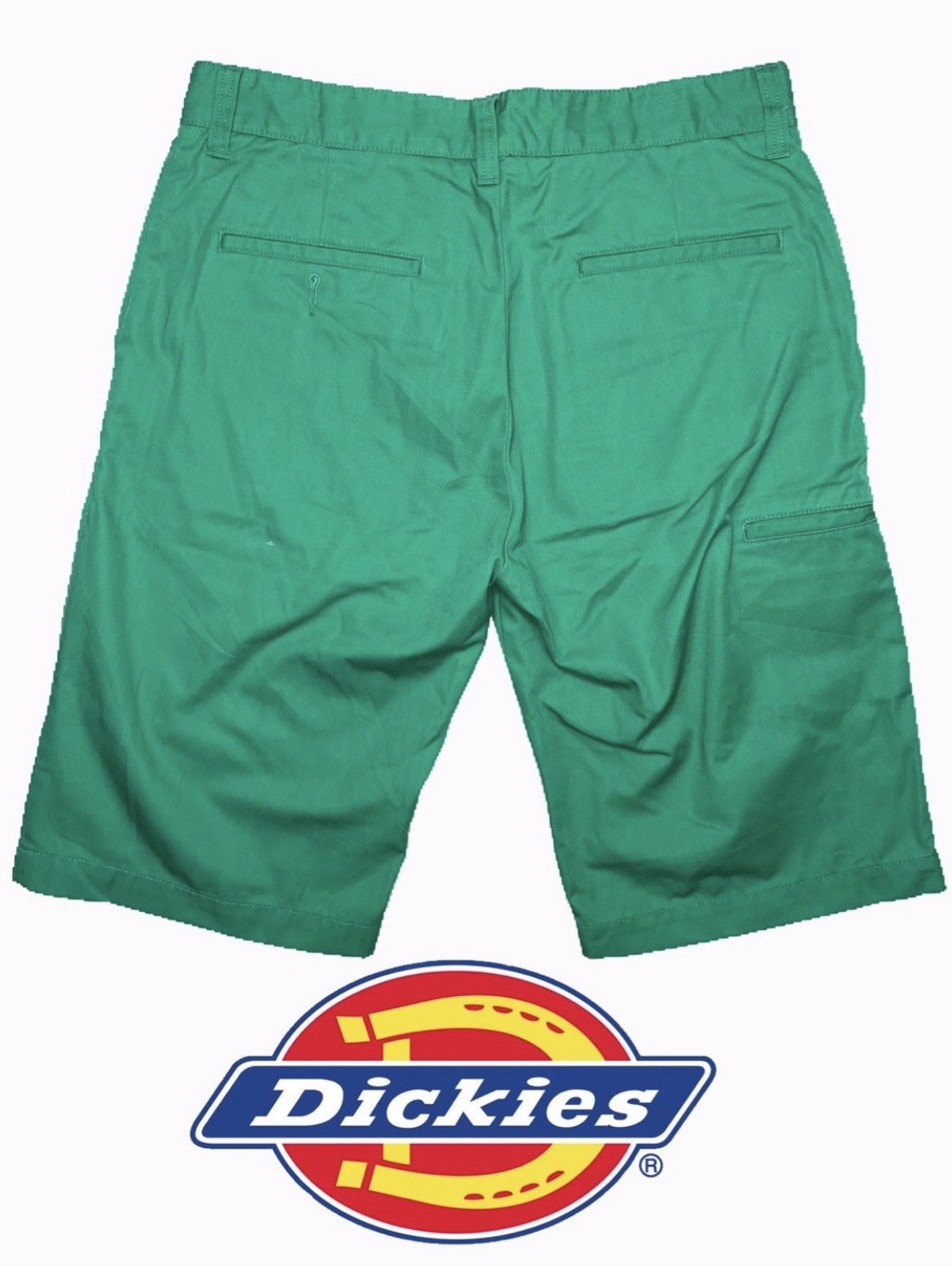 Dickies × Vintage Slim Vintage Dickies Genuine Short Pharrell Green marijuana Size US 34 / EU 50 - 3 Thumbnail