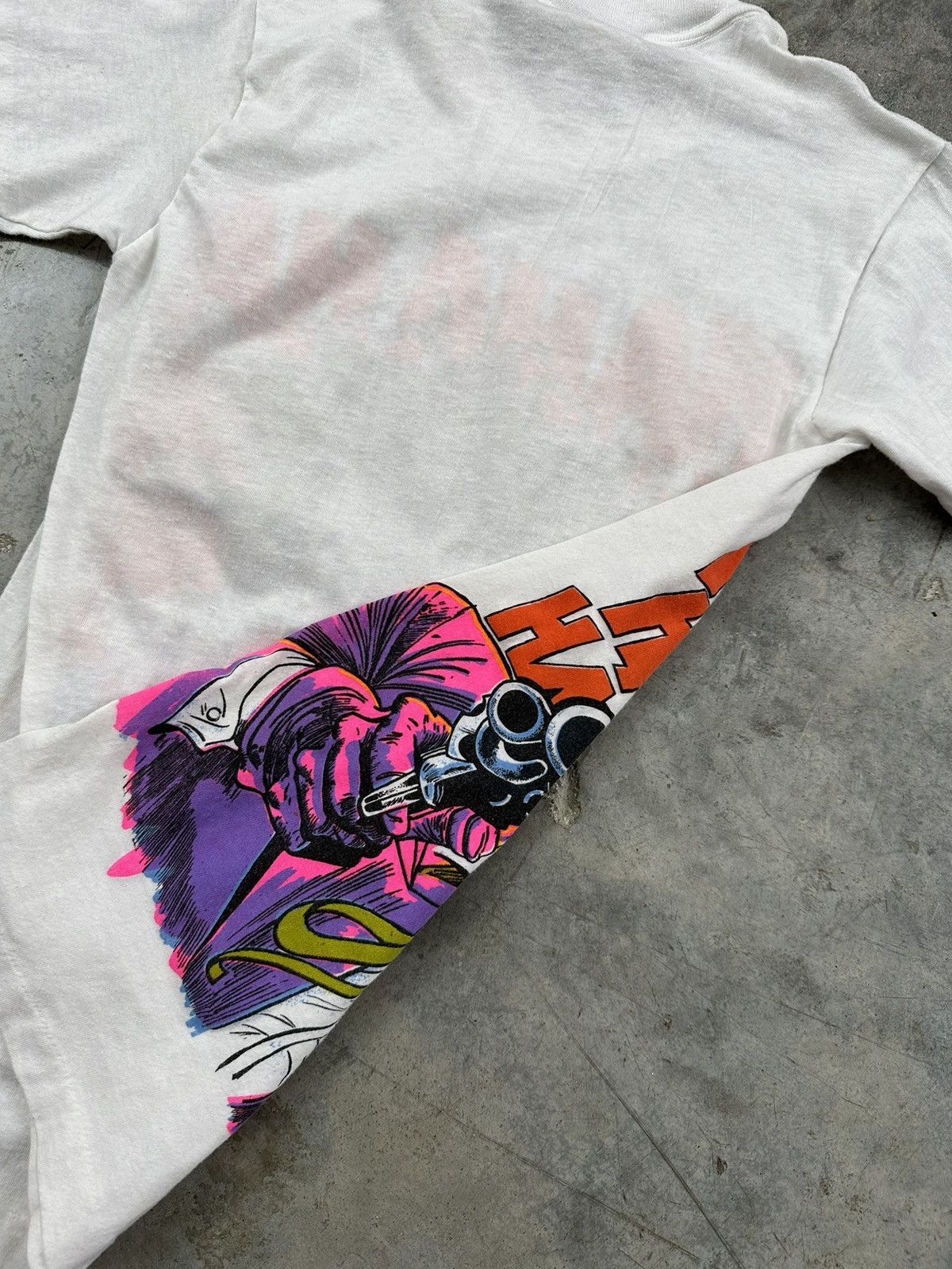 Vintage GRAIL 1989 Joker All Over "HAHAHA " Portrait Tee Small Size US S / EU 44-46 / 1 - 4 Thumbnail