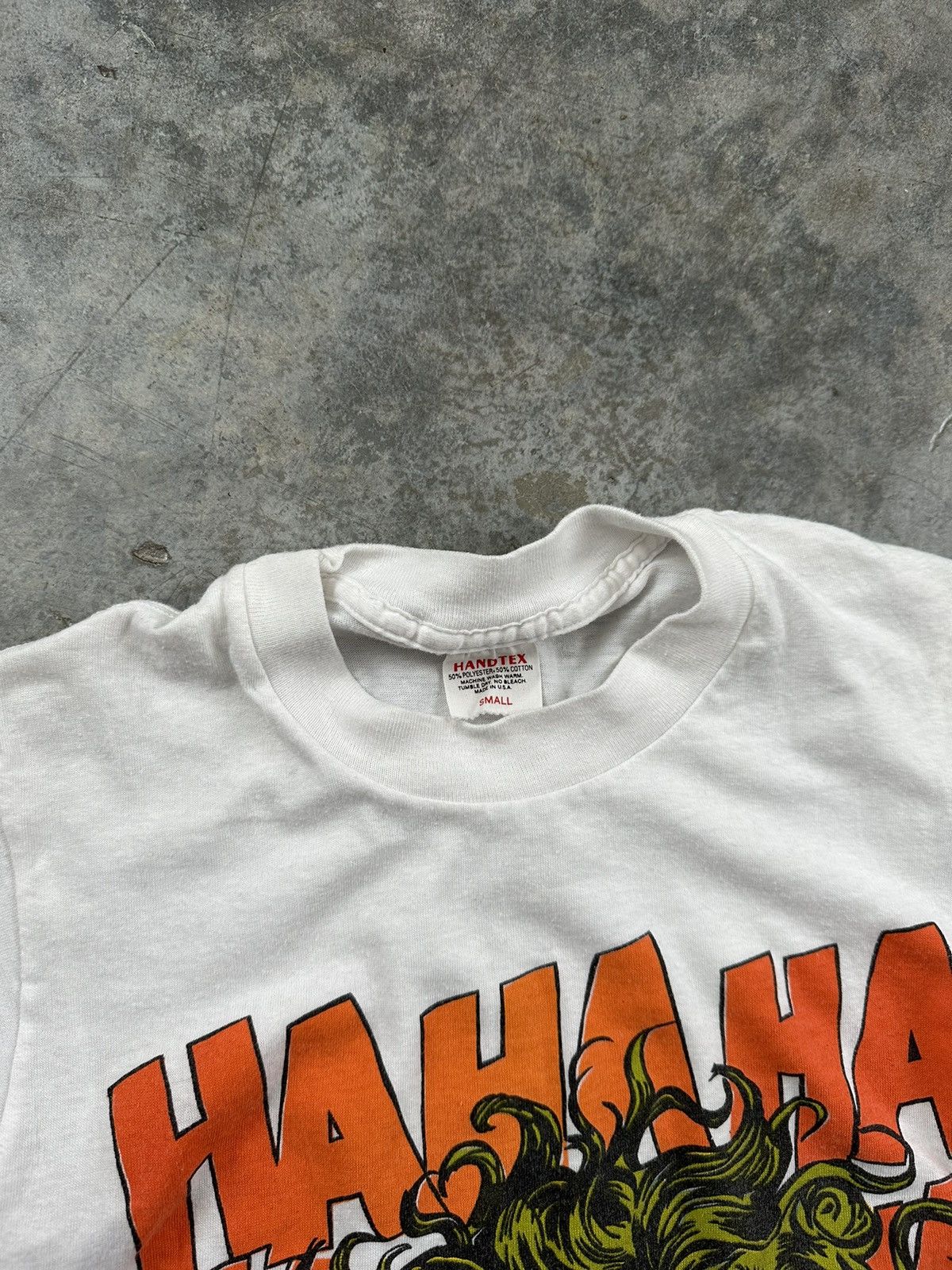 Vintage GRAIL 1989 Joker All Over "HAHAHA " Portrait Tee Small Size US S / EU 44-46 / 1 - 3 Thumbnail