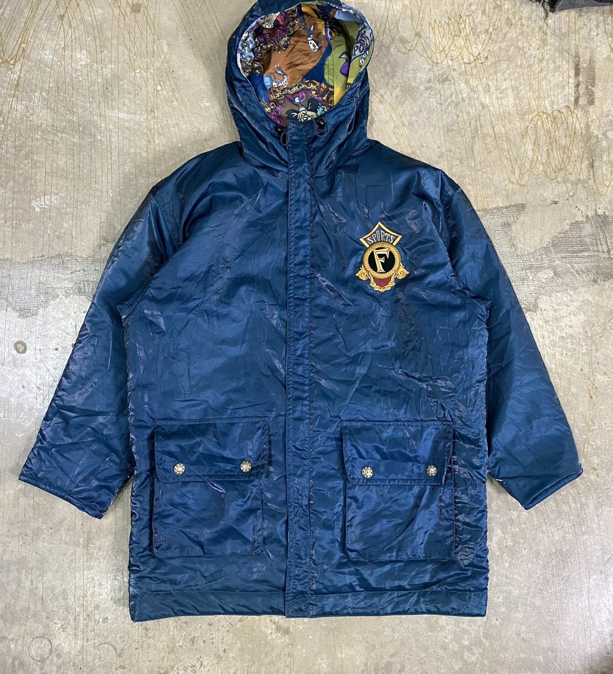 Yoshiyuki Konishi AW99 FICCE Muttley reversible all over print Size US XL / EU 56 / 4 - 9 Thumbnail