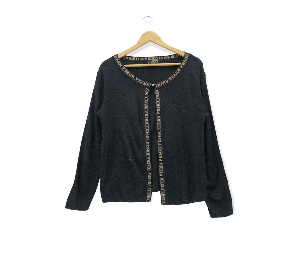 Vintage Fendi Cardigan Sweater Sweatshirt Fendi Italian