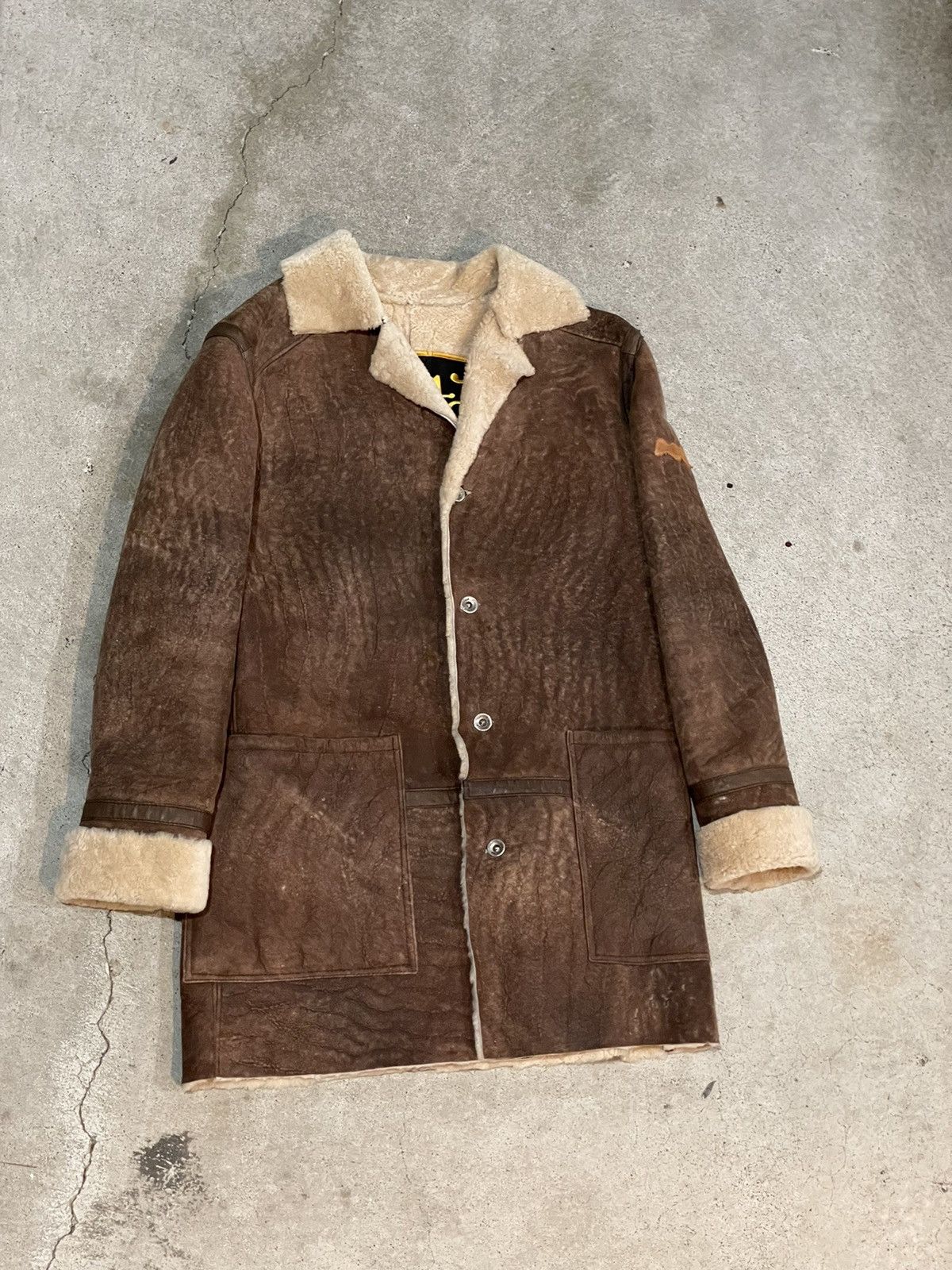 Von Dutch Von Dutch Italian Shearling Coat Size US L / EU 52-54 / 3 - 1 Thumbnail