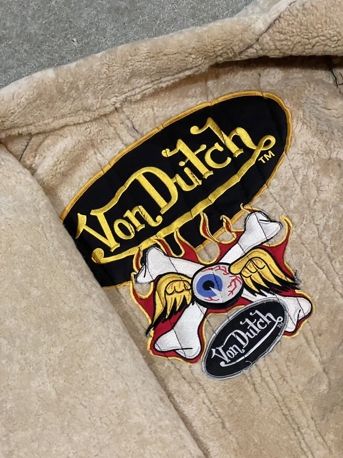Von Dutch Von Dutch Italian Shearling Coat Size US L / EU 52-54 / 3 - 4 Thumbnail