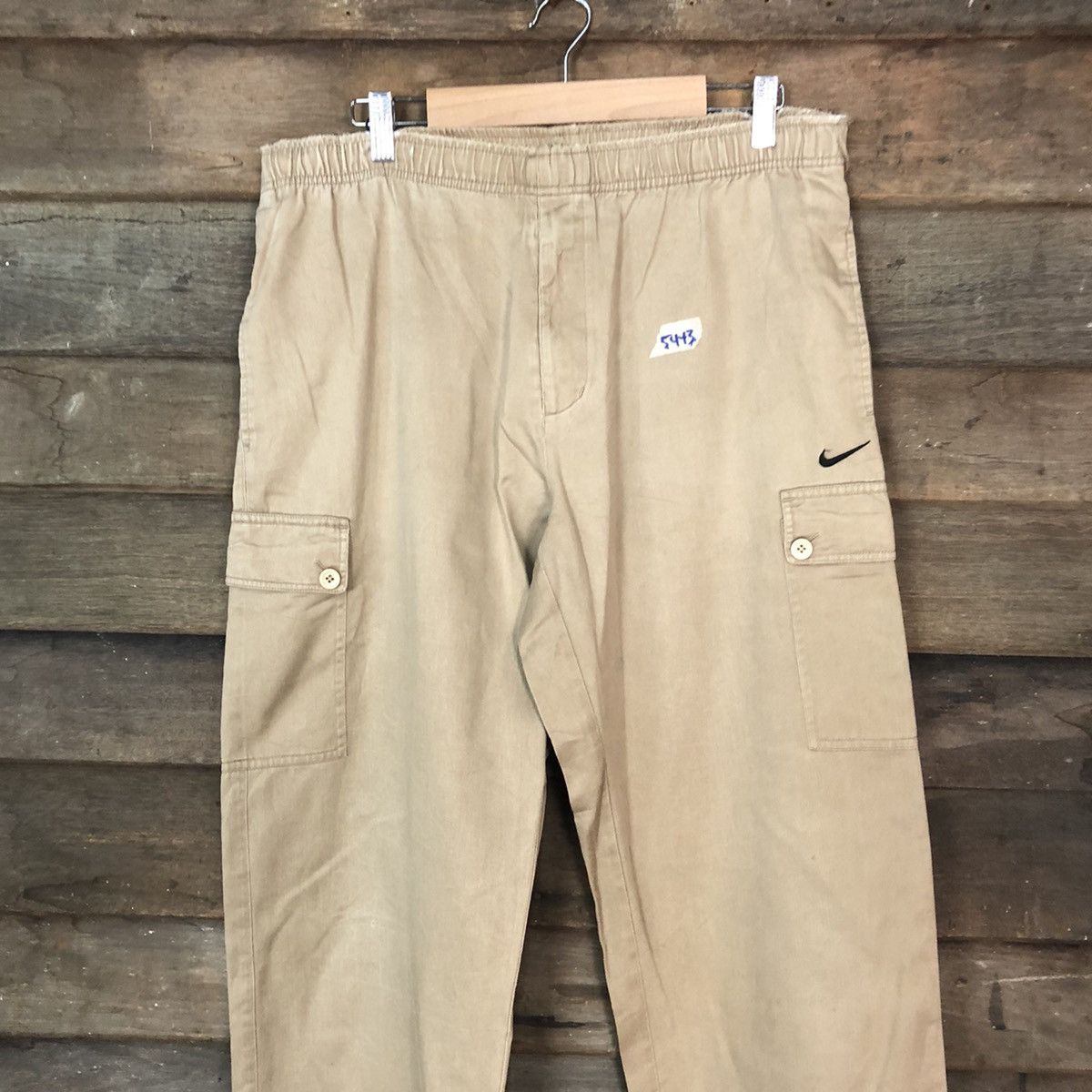 Nike Nike Brown tactical Casual cargo Pants #5443 Size US 32 / EU 48 - 2 Thumbnail