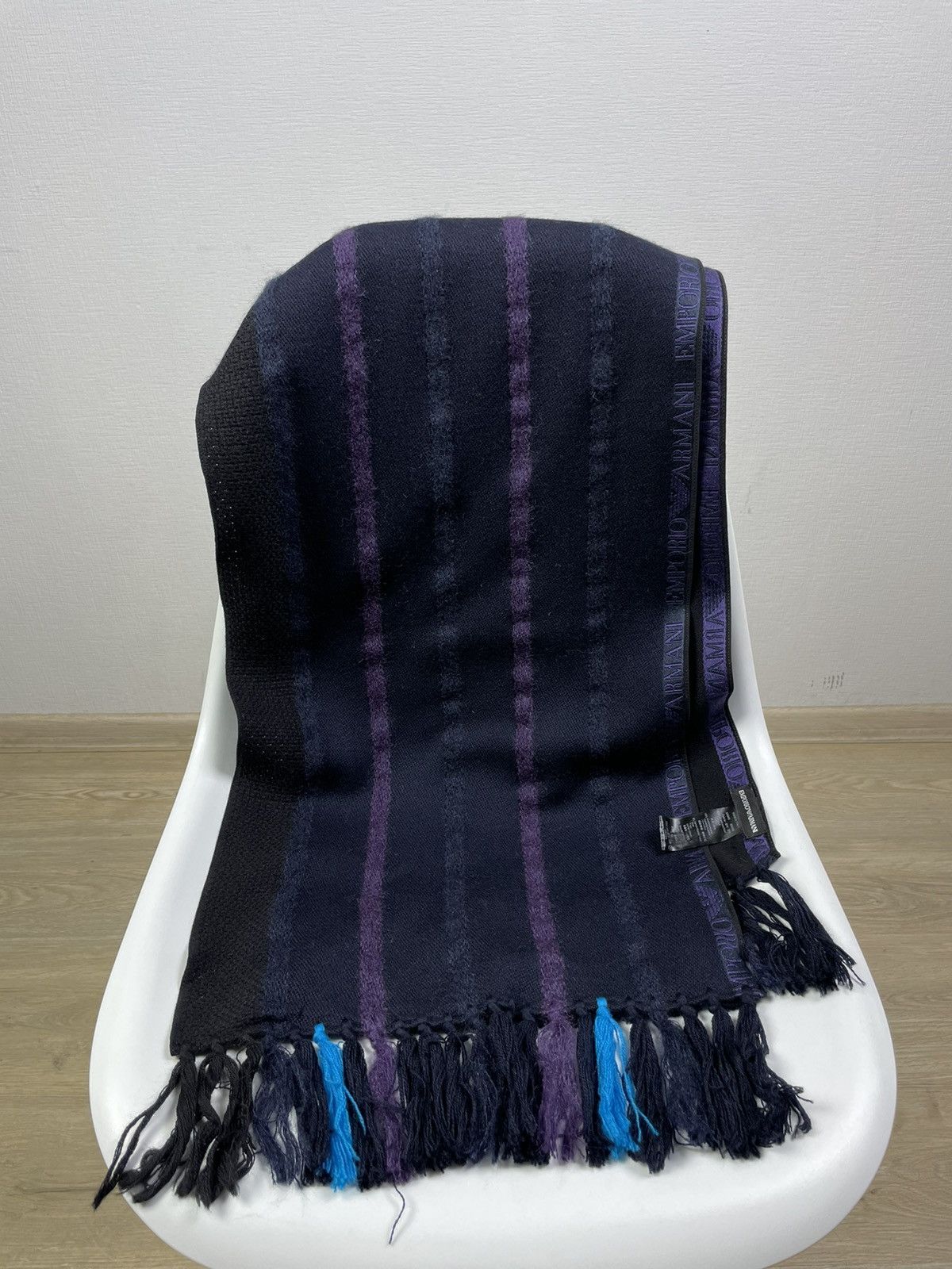 Emporio Armani Emporio Armani Logo Scarf Size ONE SIZE - 2 Thumbnail