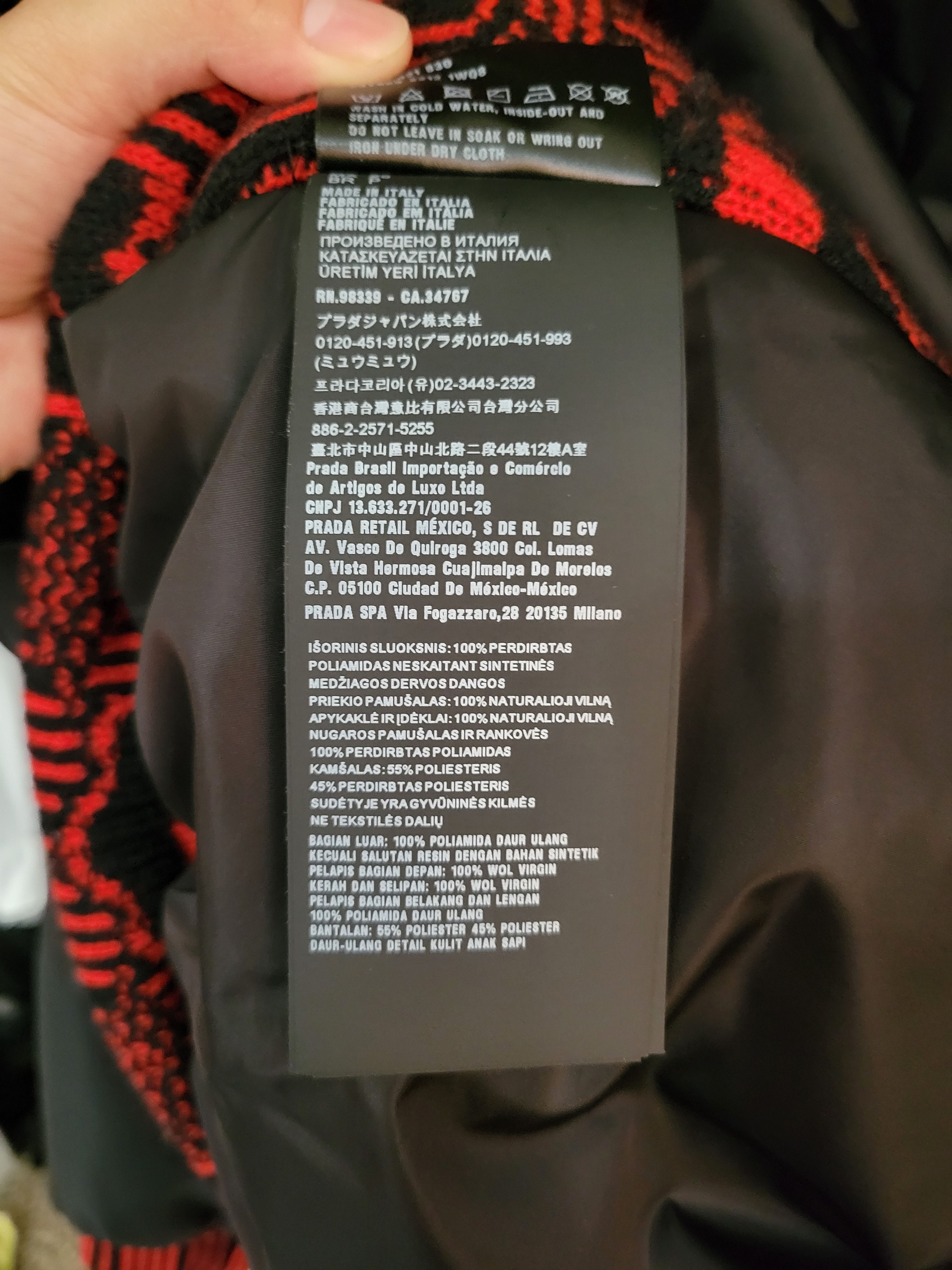 Prada Prada Runway Knit Re-Nylon Bomber Size US S / EU 44-46 / 1 - 16 Thumbnail