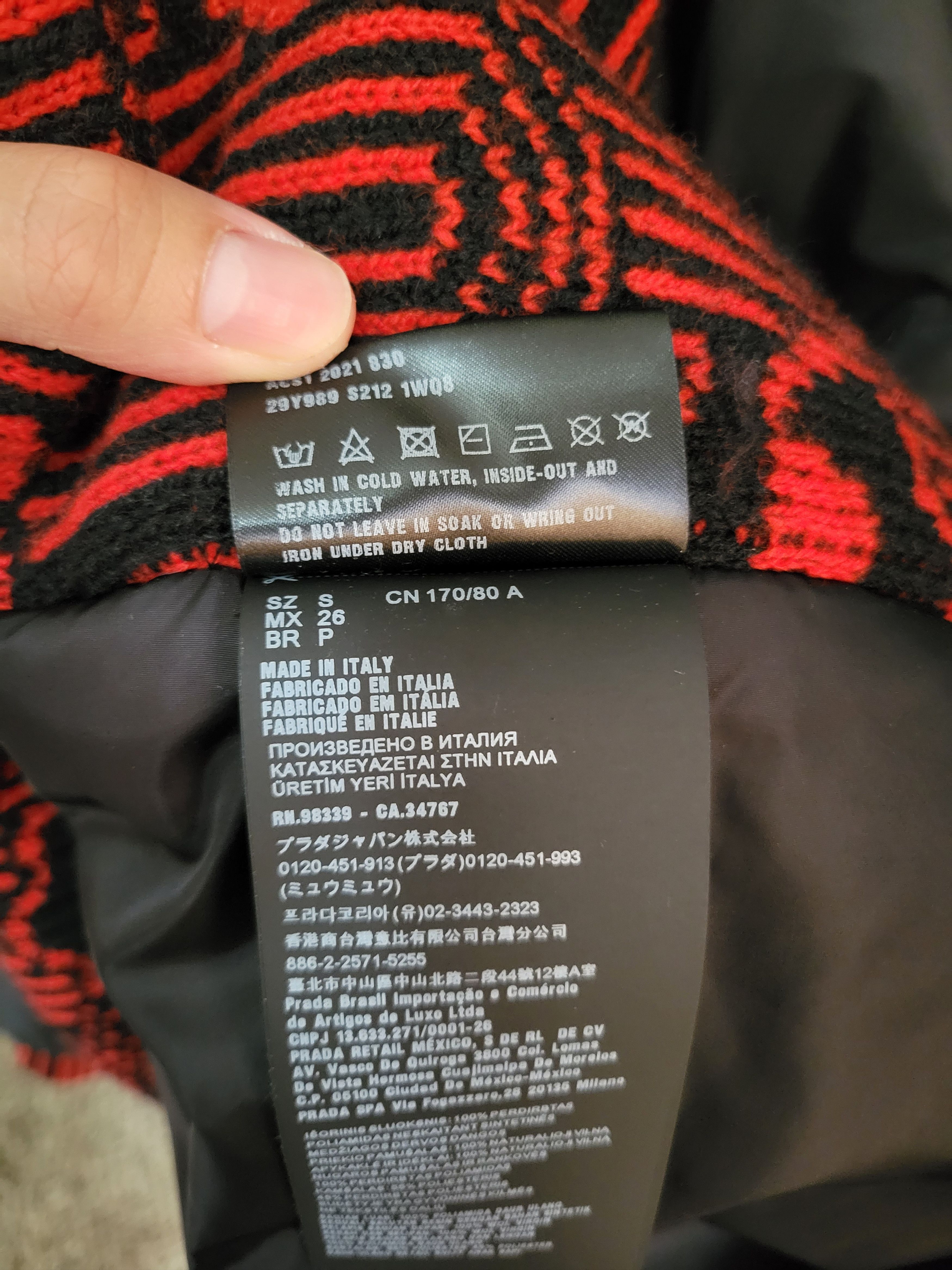 Prada Prada Runway Knit Re-Nylon Bomber Size US S / EU 44-46 / 1 - 15 Thumbnail