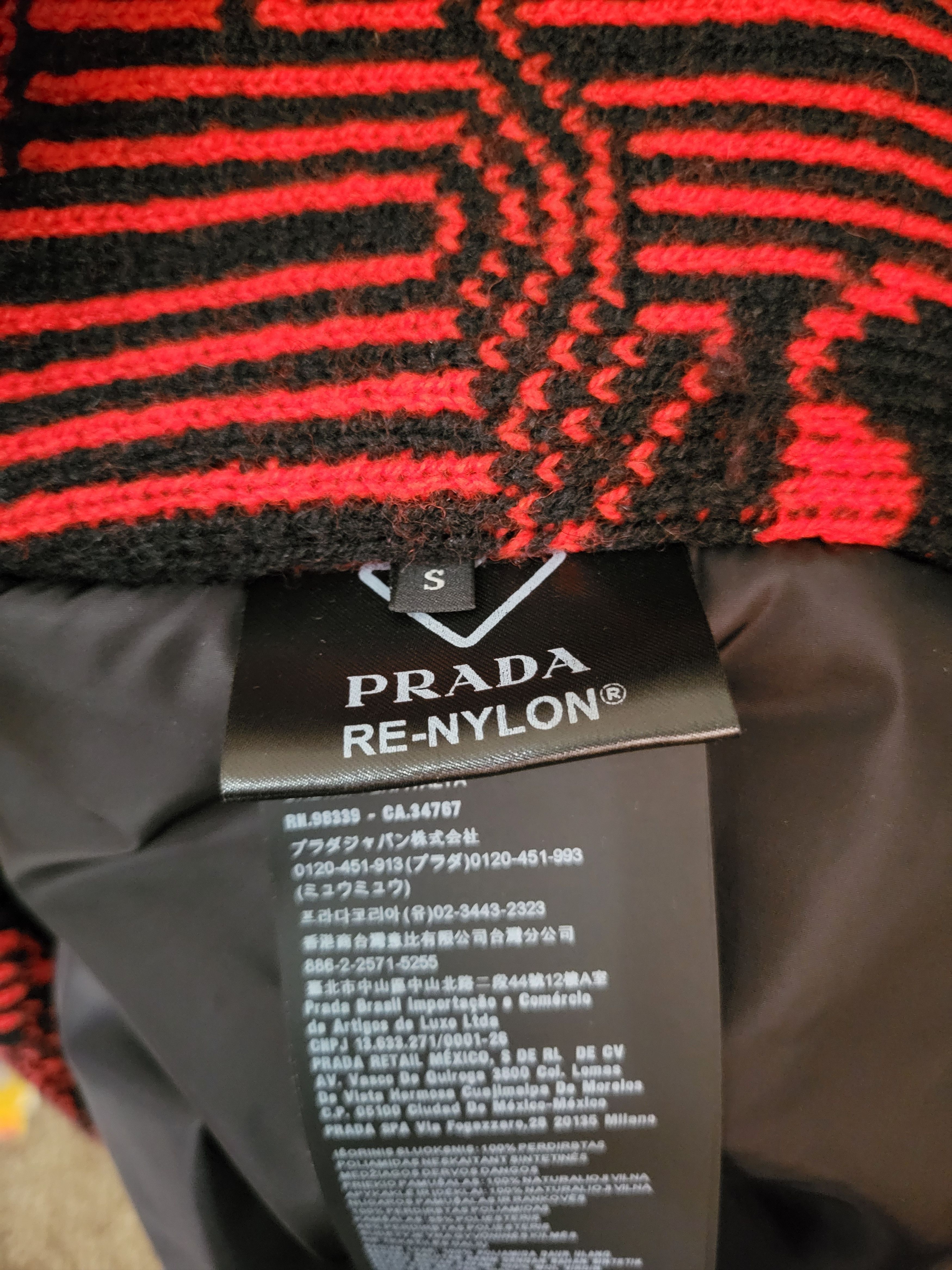 Prada Prada Runway Knit Re-Nylon Bomber Size US S / EU 44-46 / 1 - 14 Thumbnail