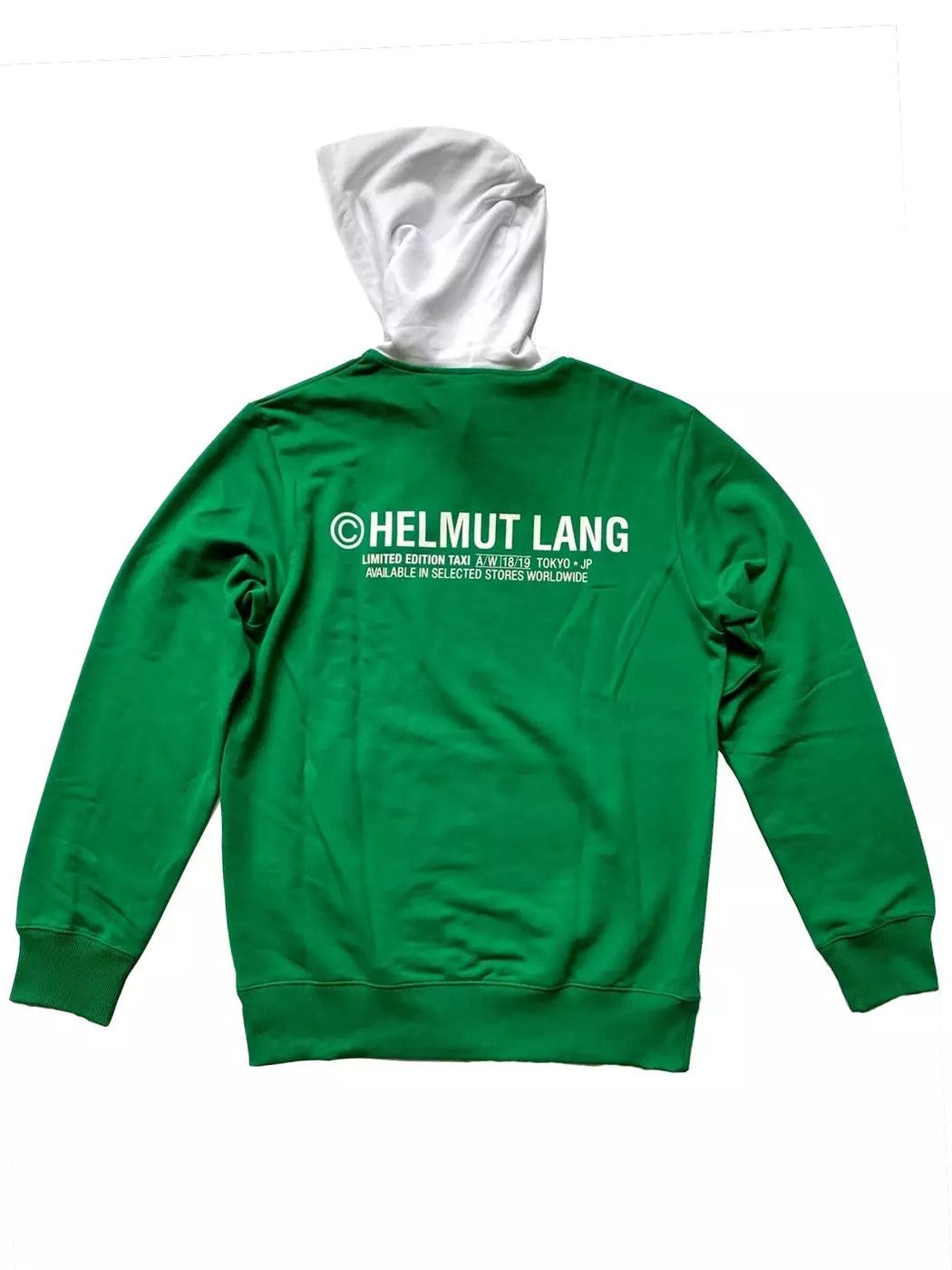 Helmut Lang ⚡️QUICK SALE⚡️ Helmut Lang Green Taxi Hoodie Size US XS / EU 42 / 0 - 1 Thumbnail