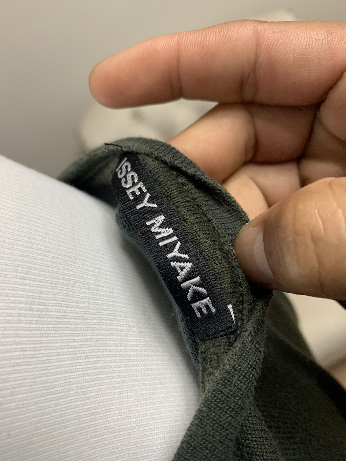 Designer × Issey Miyake × Japanese Brand ISSEY MIYAKE TWO TONES COLOR SHIRT Size US M / EU 48-50 / 2 - 7 Thumbnail