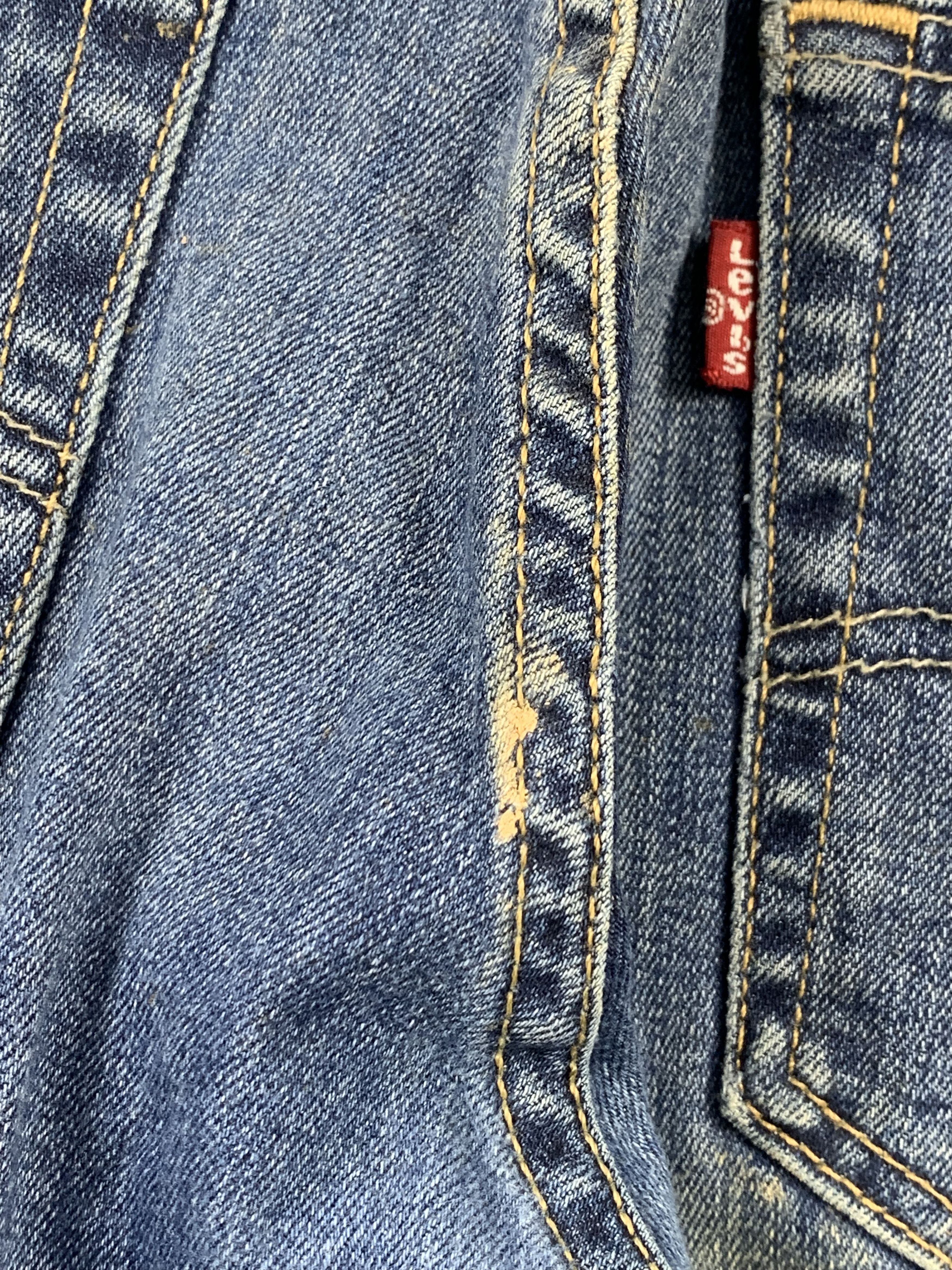 Levi's Vintage Levis 511 Faded Blue Jeans DP2035 Size US 31 - 22 Thumbnail