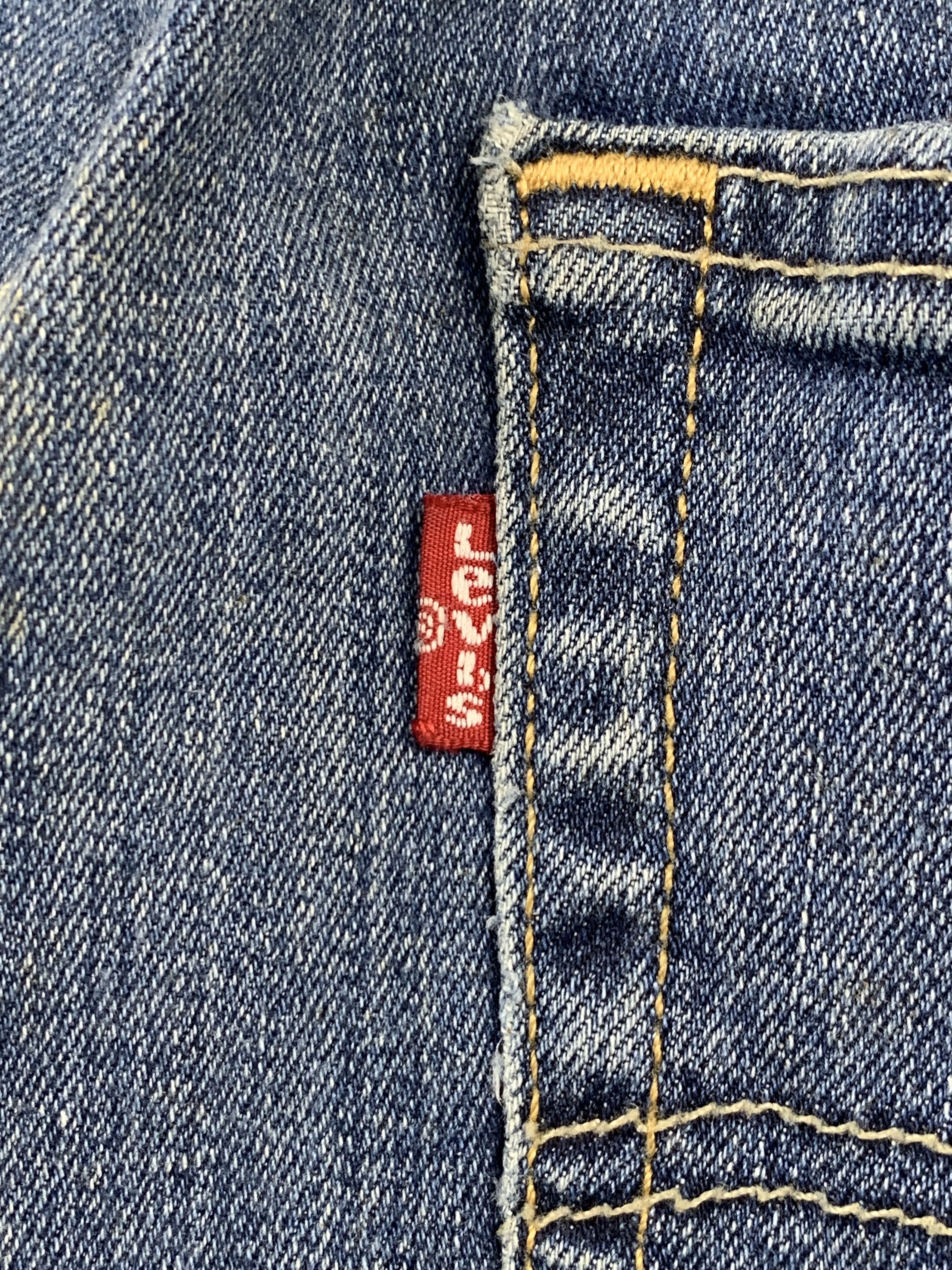 Levi's Vintage Levis 511 Faded Blue Jeans DP2035 Size US 31 - 6 Thumbnail