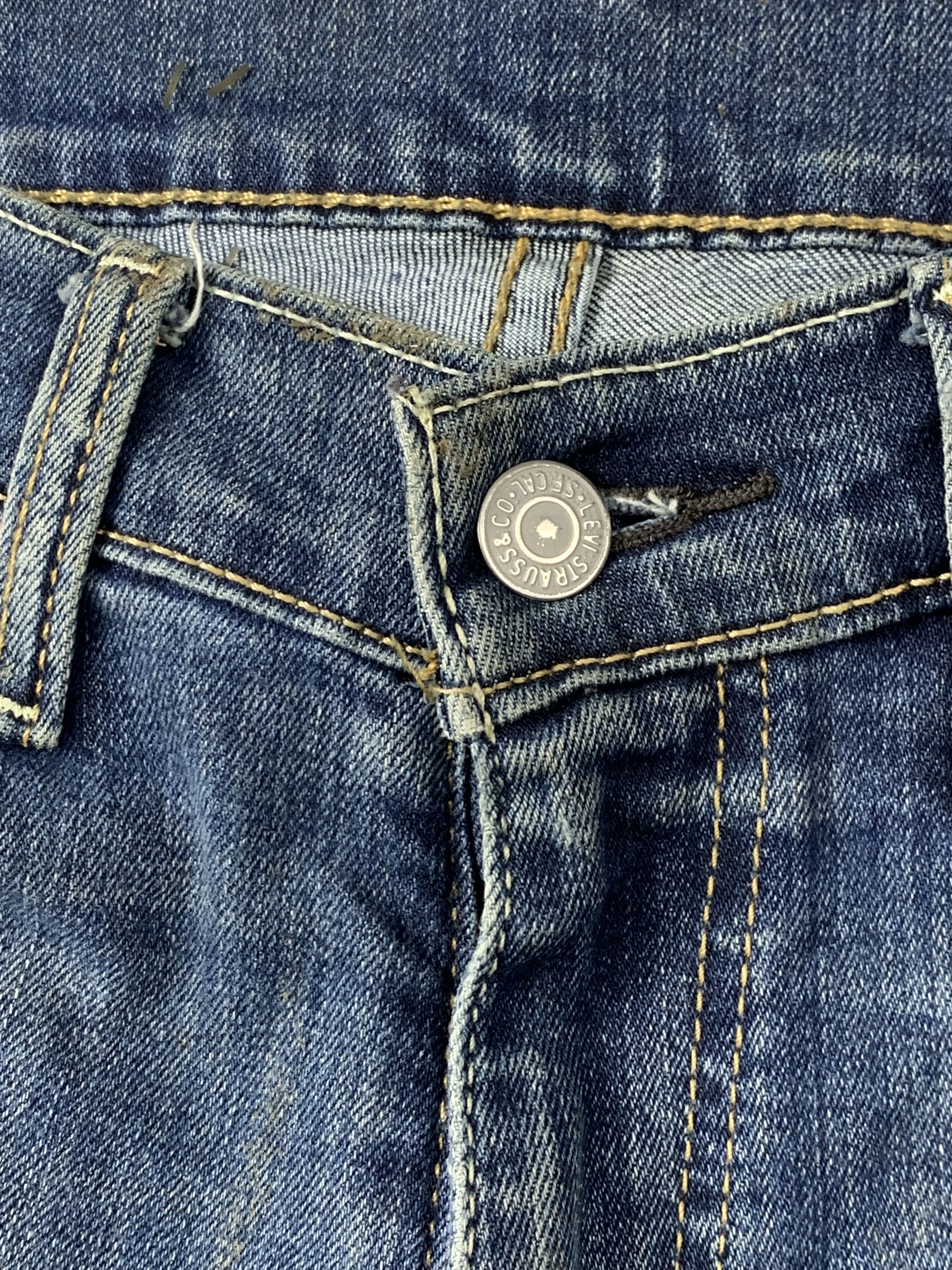 Levi's Vintage Levis 511 Faded Blue Jeans DP2035 Size US 31 - 18 Thumbnail