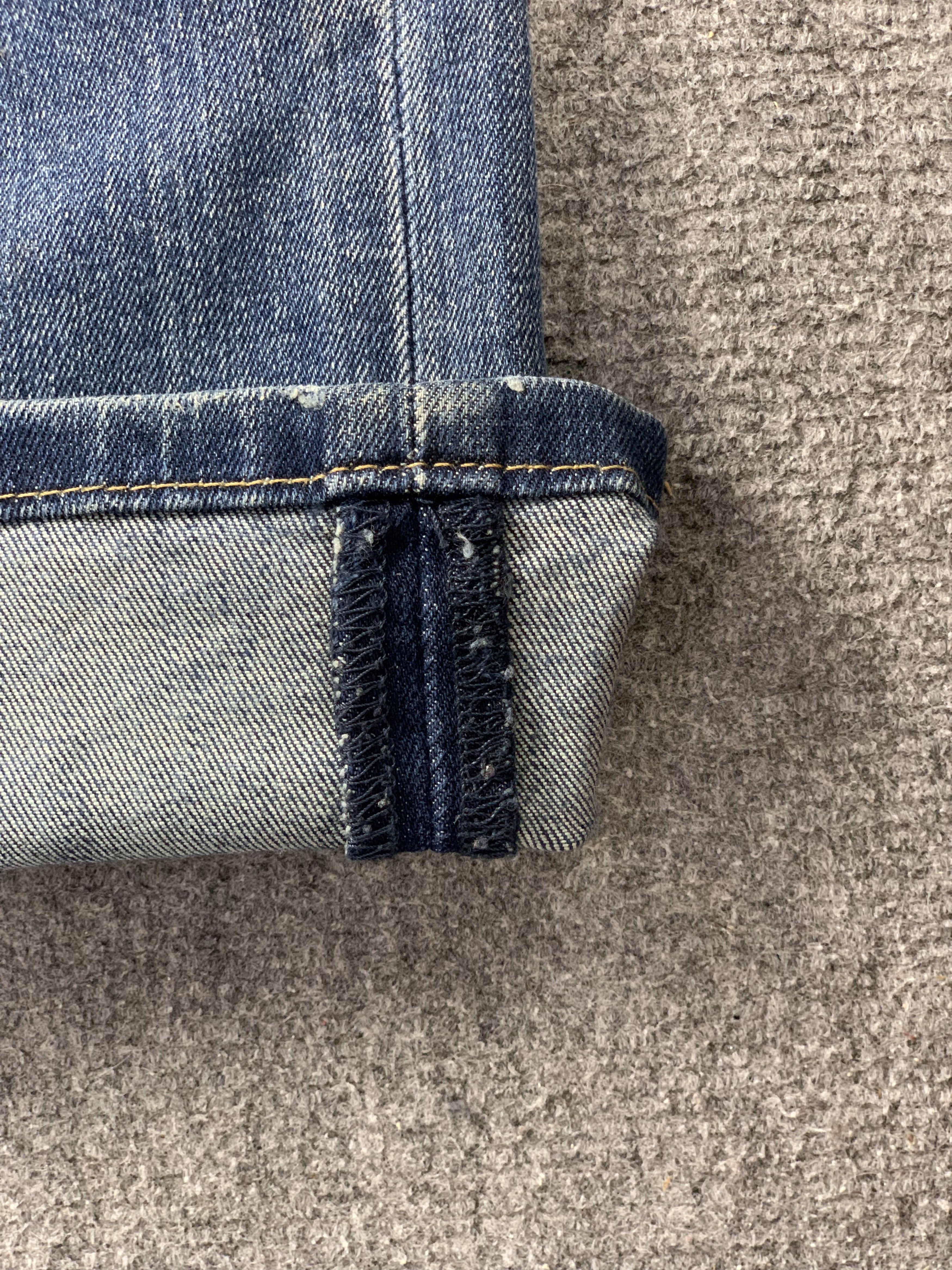 Levi's Vintage Levis 511 Faded Blue Jeans DP2035 Size US 31 - 16 Thumbnail