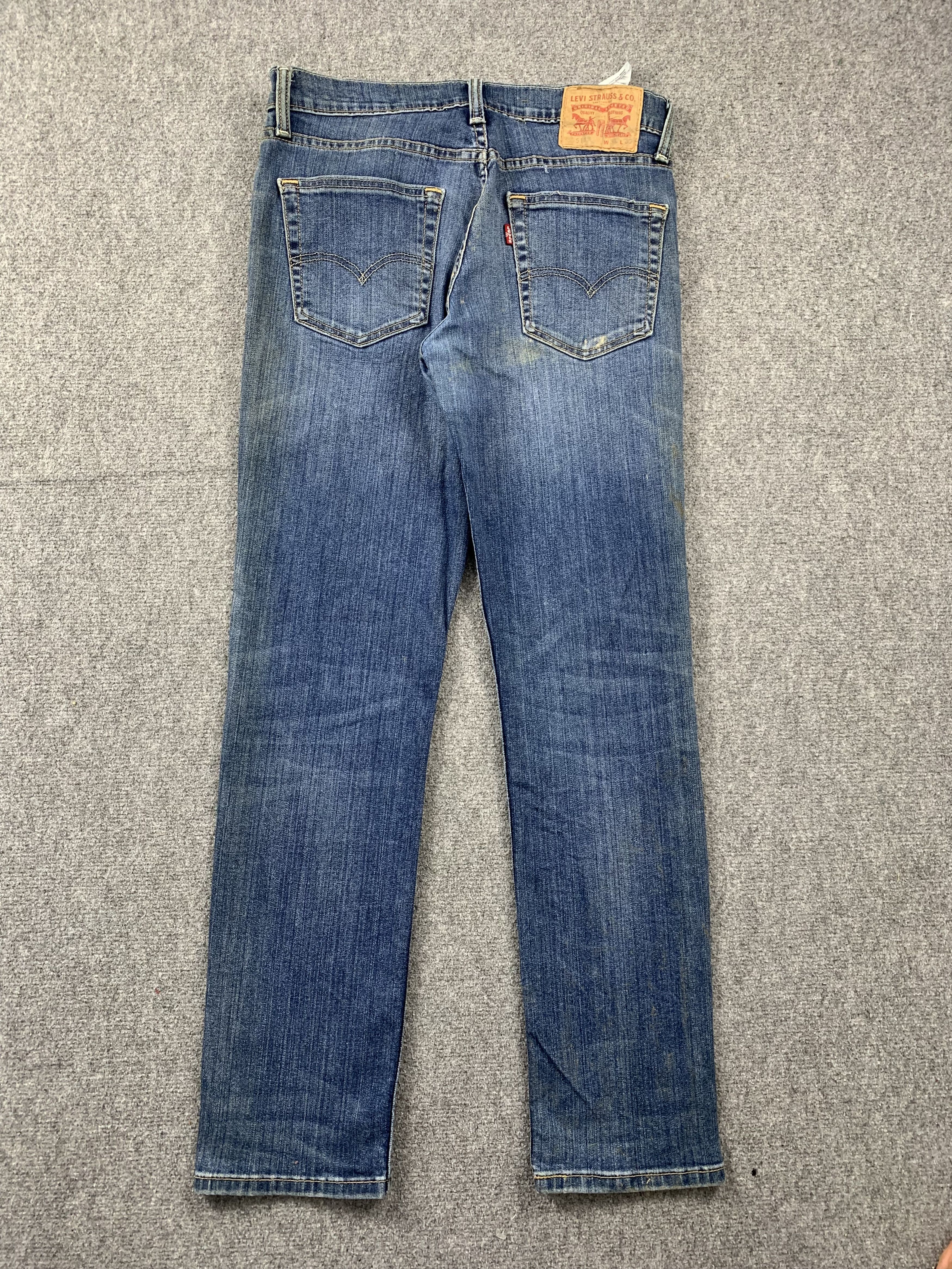 Levi's Vintage Levis 511 Faded Blue Jeans DP2035 Size US 31 - 3 Thumbnail