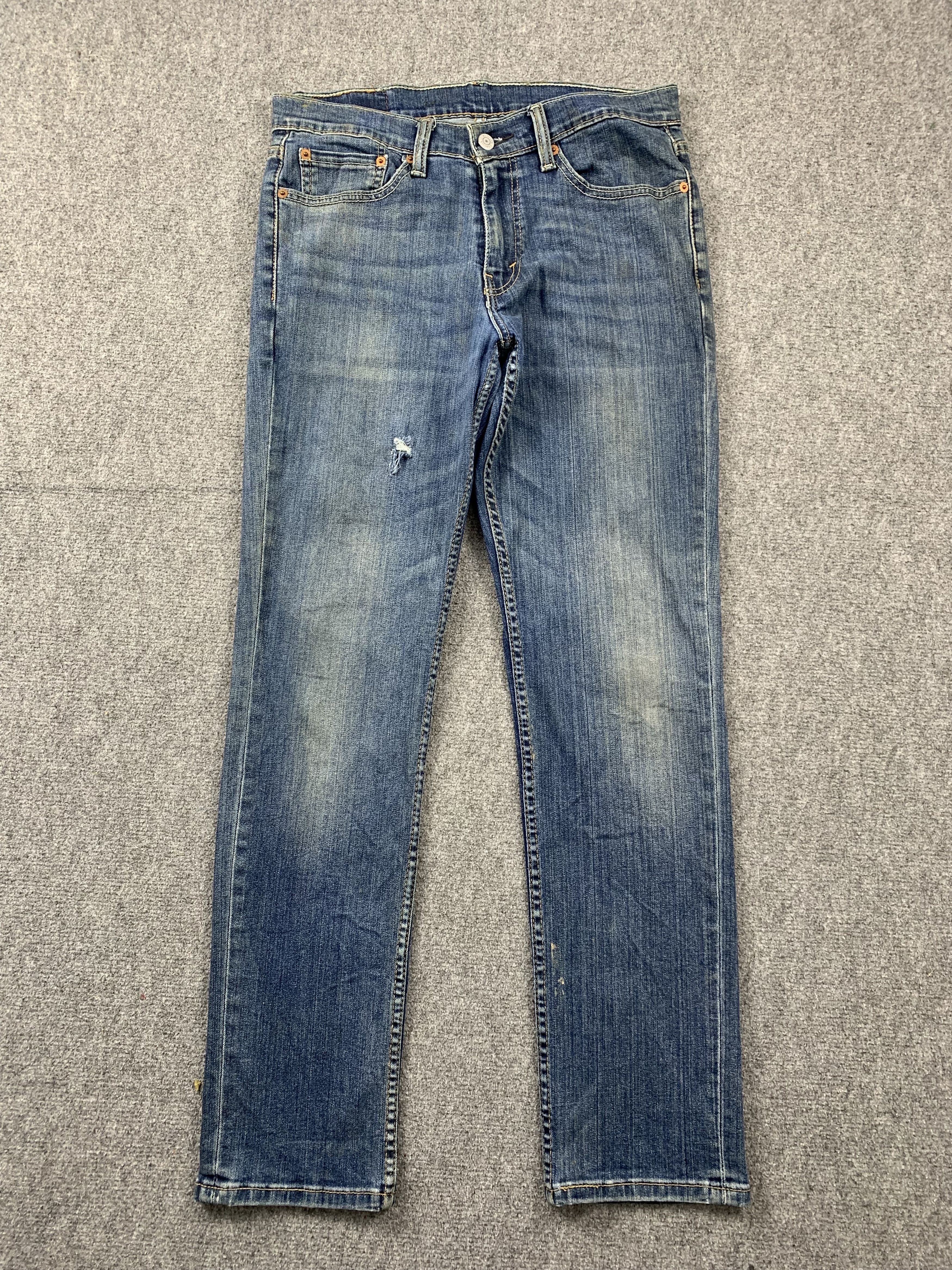 Levi's Vintage Levis 511 Faded Blue Jeans DP2035 Size US 31 - 1 Thumbnail