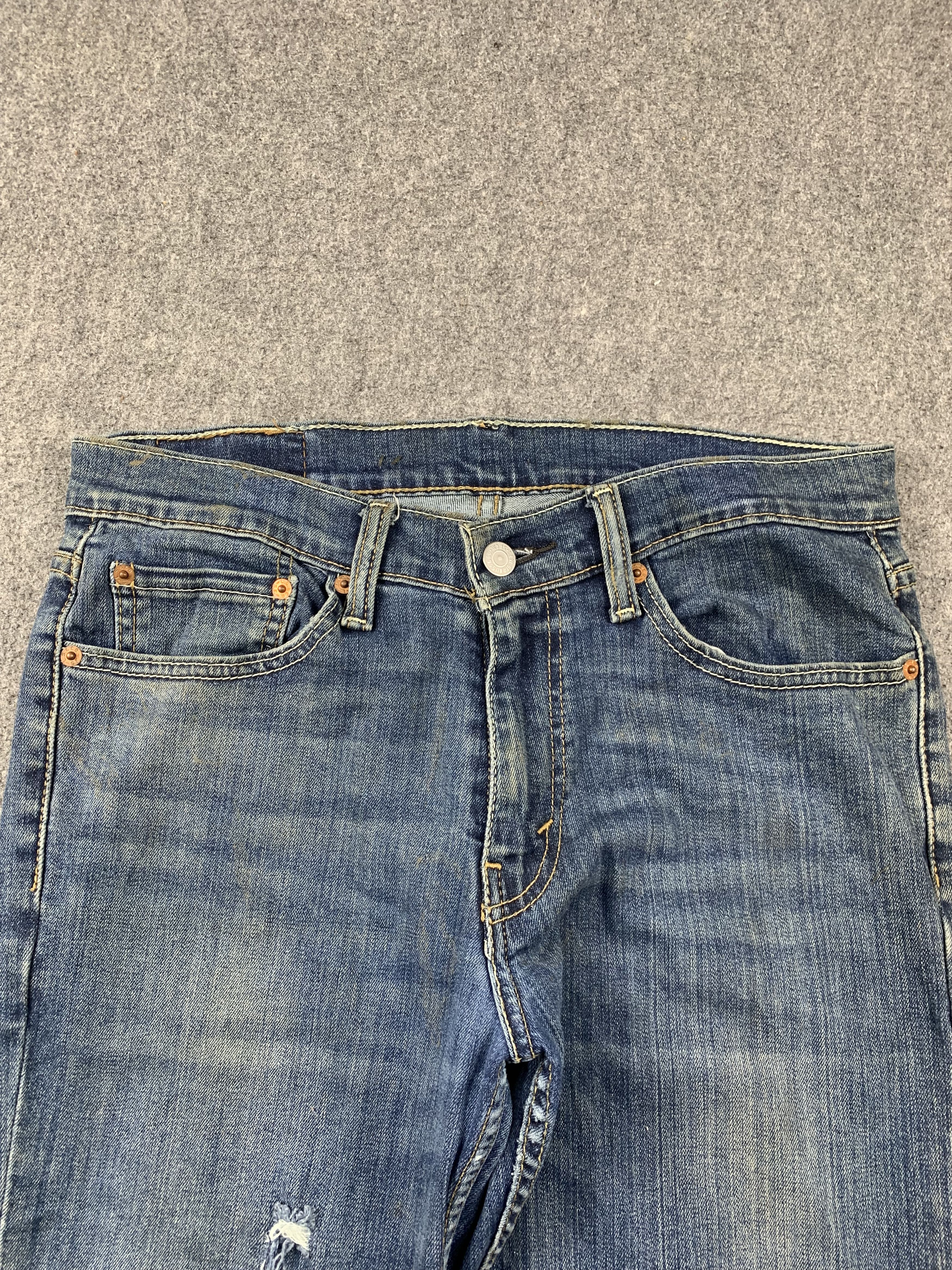 Levi's Vintage Levis 511 Faded Blue Jeans DP2035 Size US 31 - 2 Thumbnail