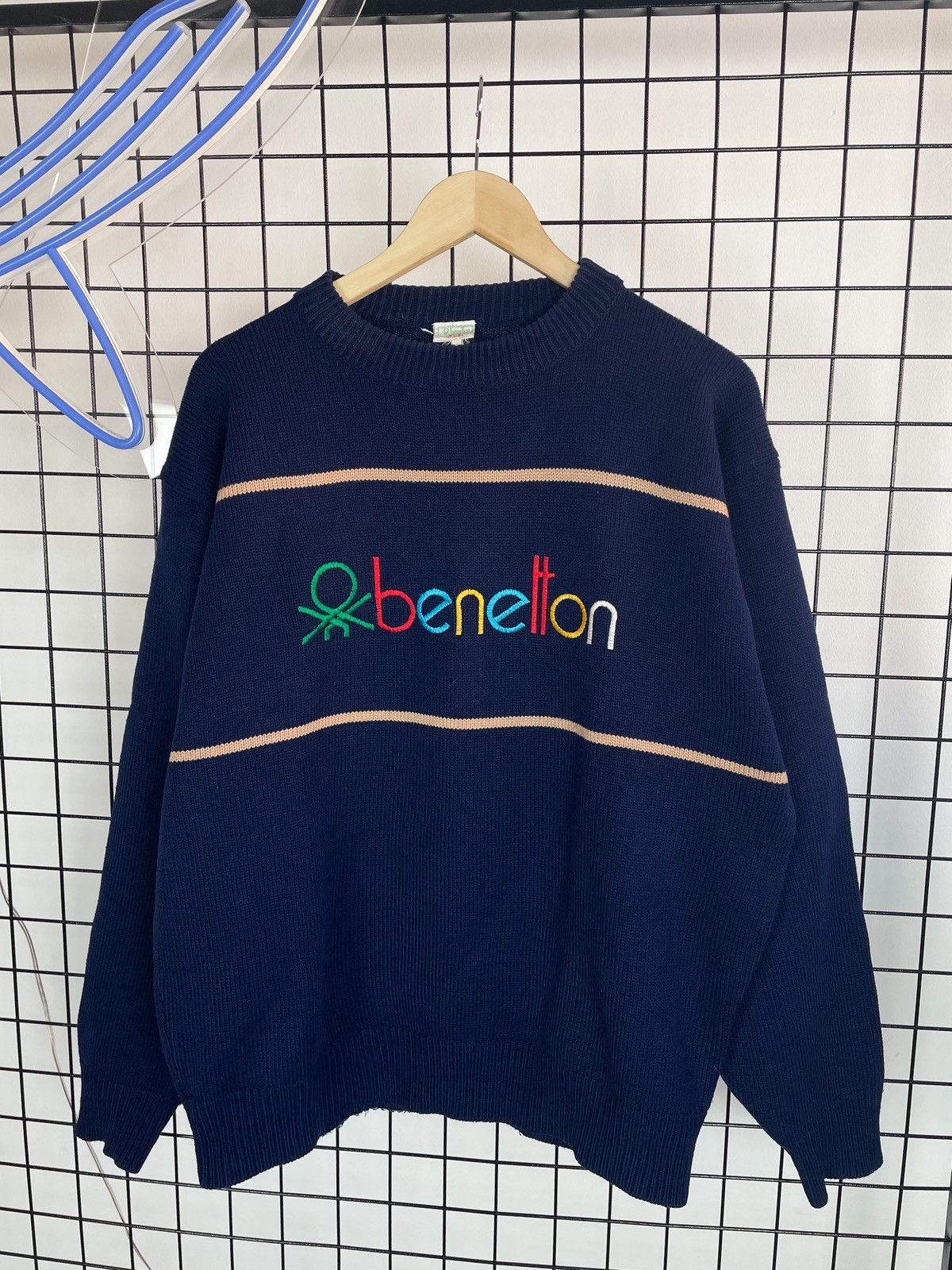 Benetton jumper vintage online