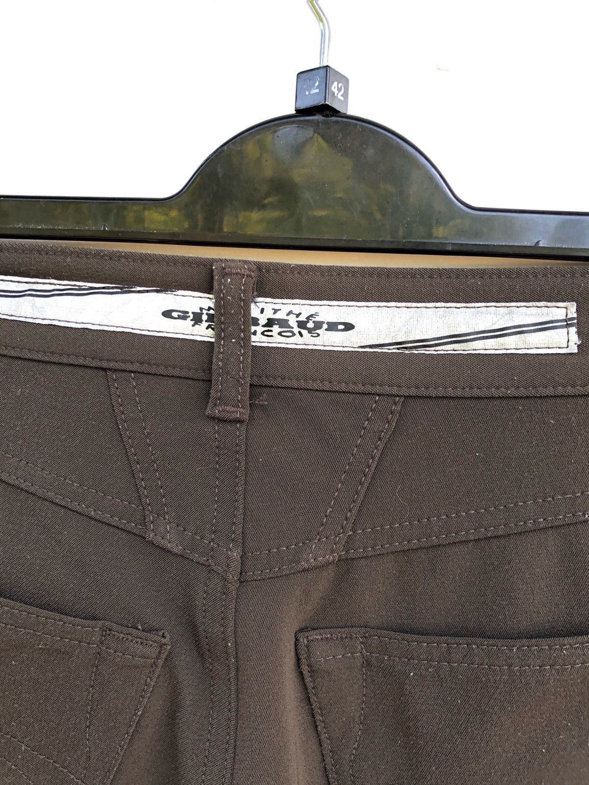 Marithe + Francois Girbaud Vintage Marithe Francois Girbaud Dark Green Pants Size US 26 / EU 42 - 4 Thumbnail