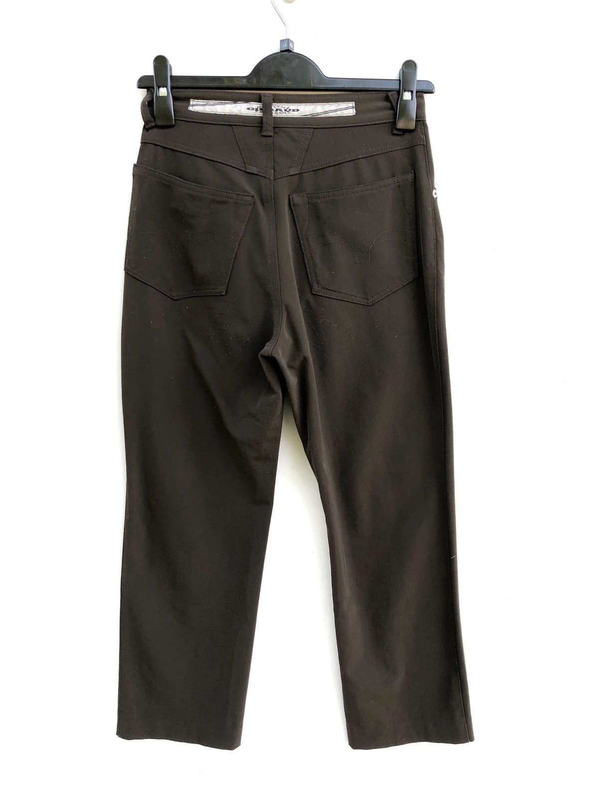 Marithe + Francois Girbaud Vintage Marithe Francois Girbaud Dark Green Pants Size US 26 / EU 42 - 2 Thumbnail