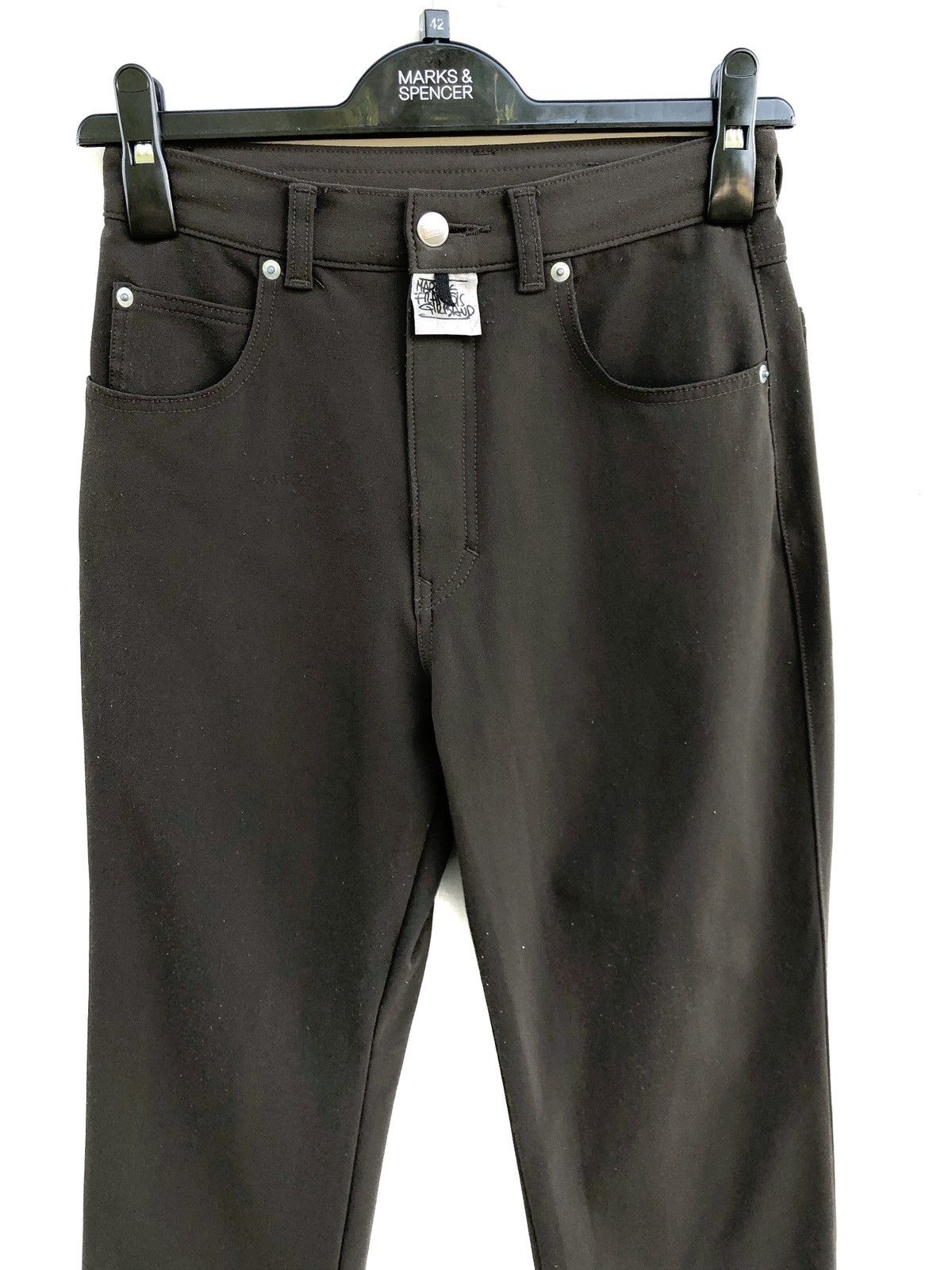 Marithe + Francois Girbaud Vintage Marithe Francois Girbaud Dark Green Pants Size US 26 / EU 42 - 3 Thumbnail