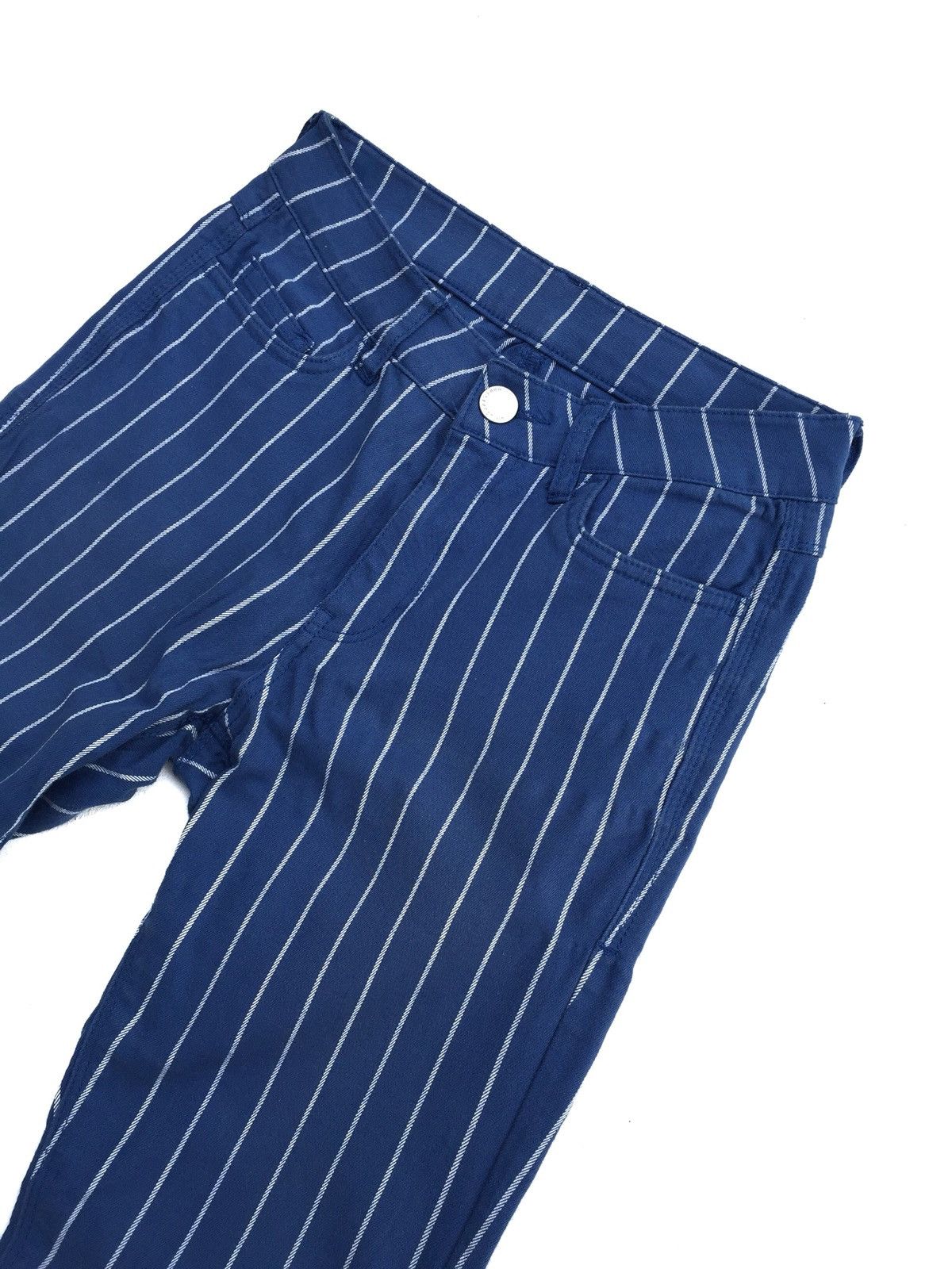 Japanese Brand × LOWRYS FARM Japanese Brand Lowry Farm Stripes Pants Size US 26 / EU 42 - 5 Thumbnail