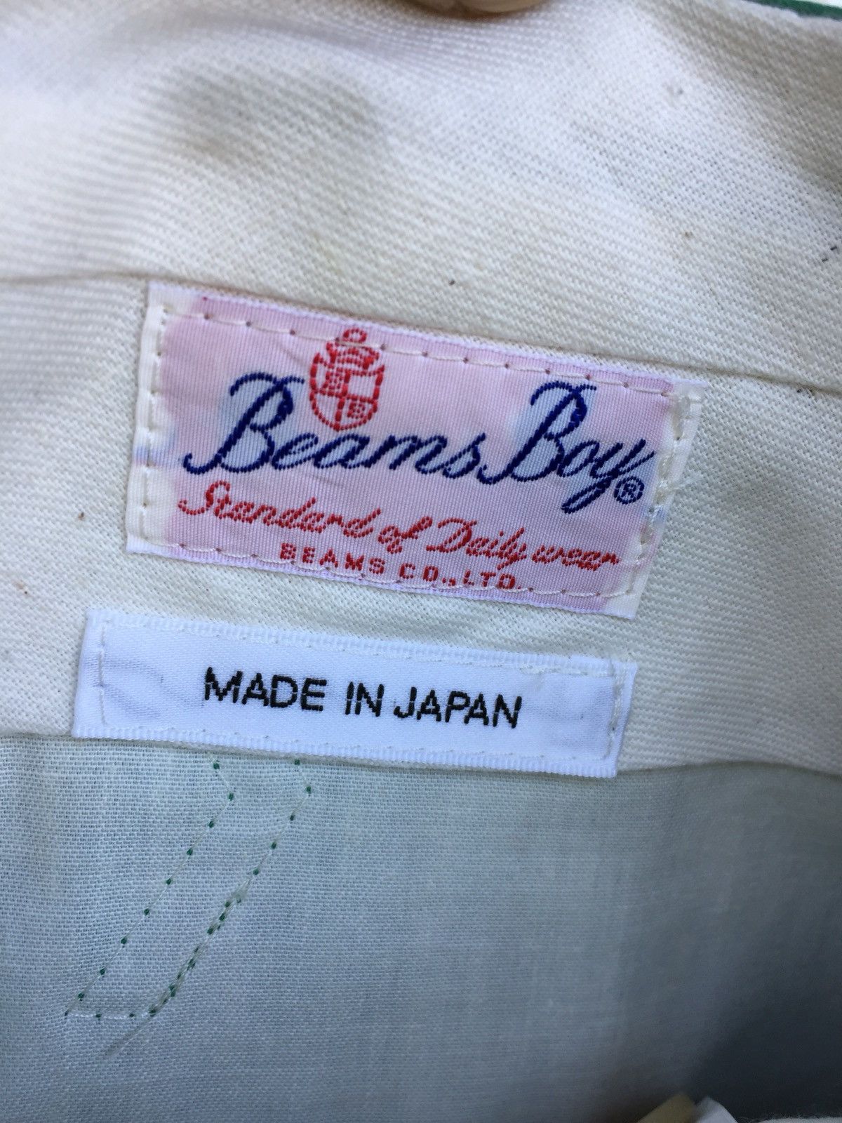 Beams Plus × Japanese Brand Japanese Brand Beams Japan Cropped Pants Green Nice Design Size US 28 / EU 44 - 11 Thumbnail