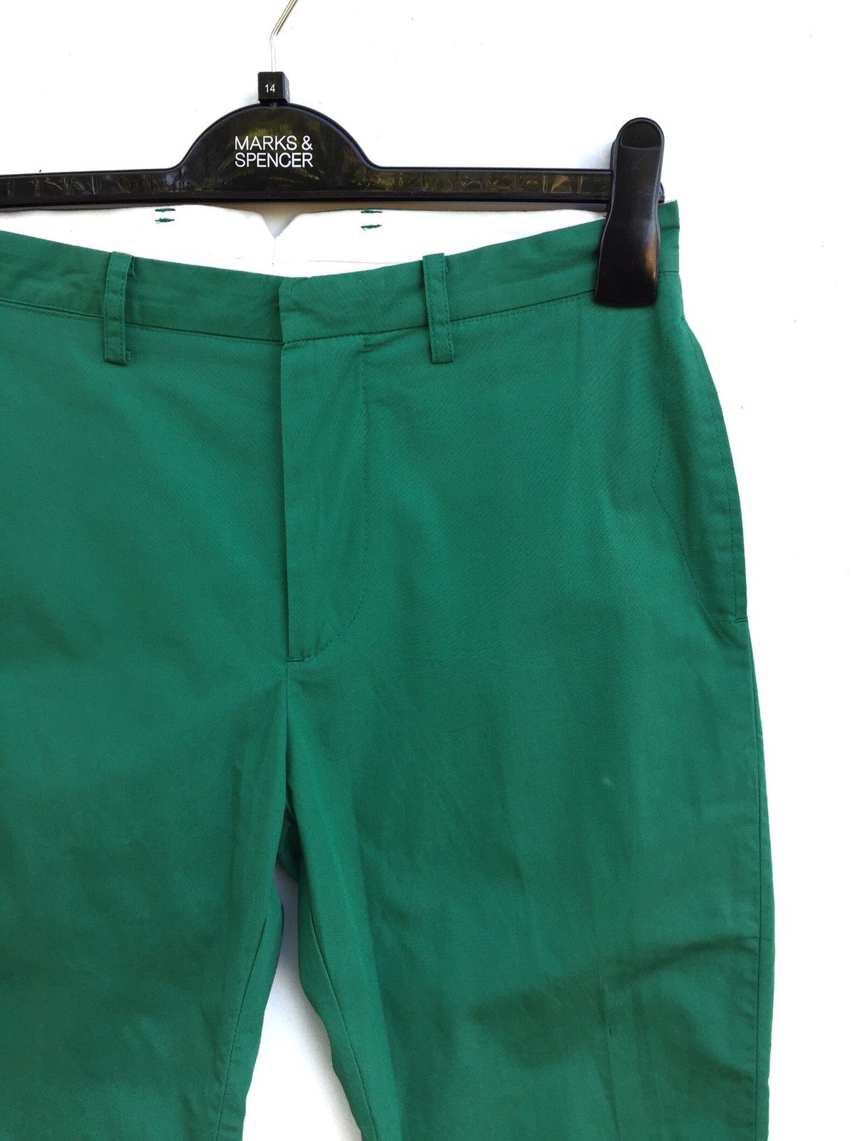 Beams Plus × Japanese Brand Japanese Brand Beams Japan Cropped Pants Green Nice Design Size US 28 / EU 44 - 4 Thumbnail