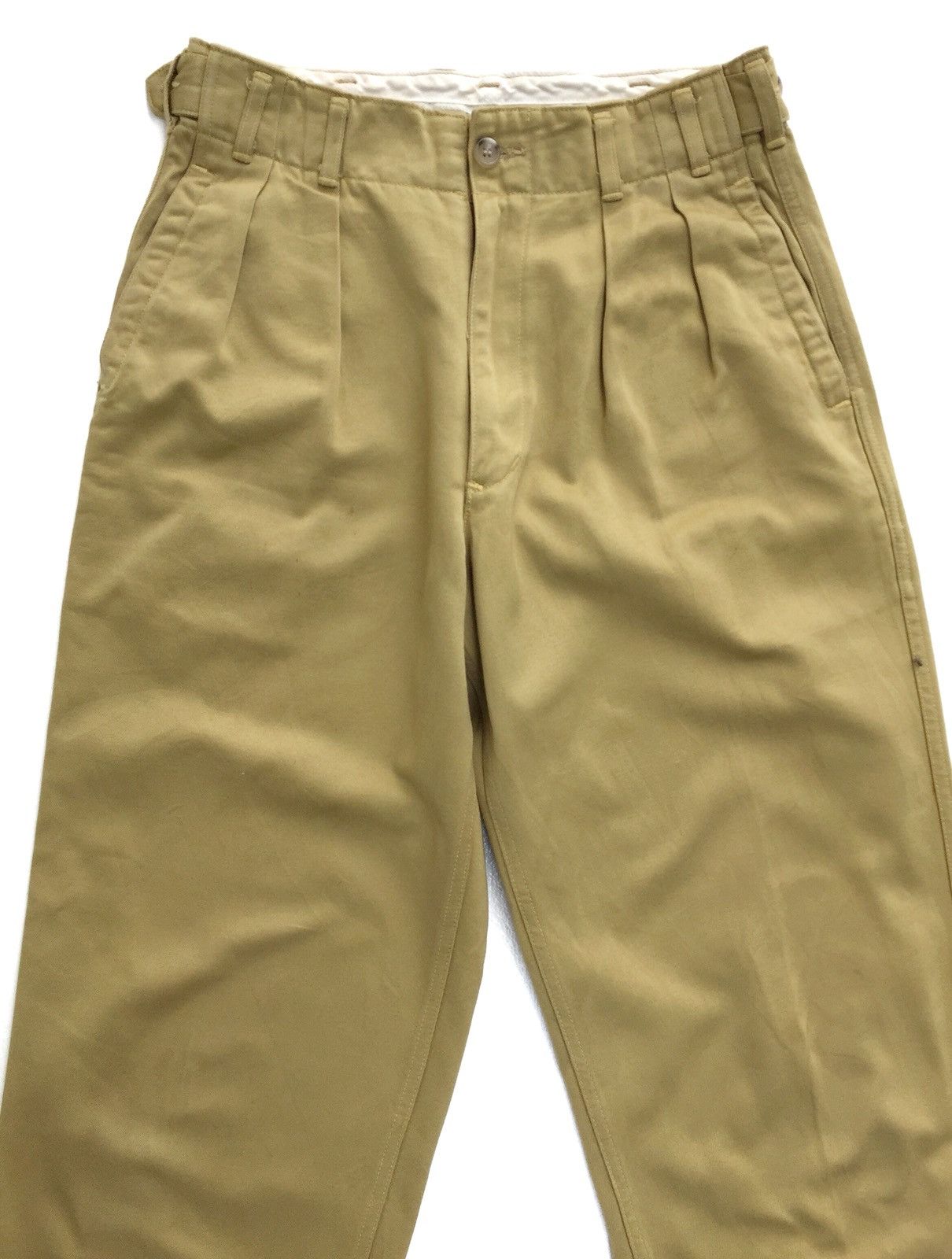 Nigel Cabourn Nigel Cabourn Military Army Design Baggy Trousers Pants Size US 27 - 3 Thumbnail