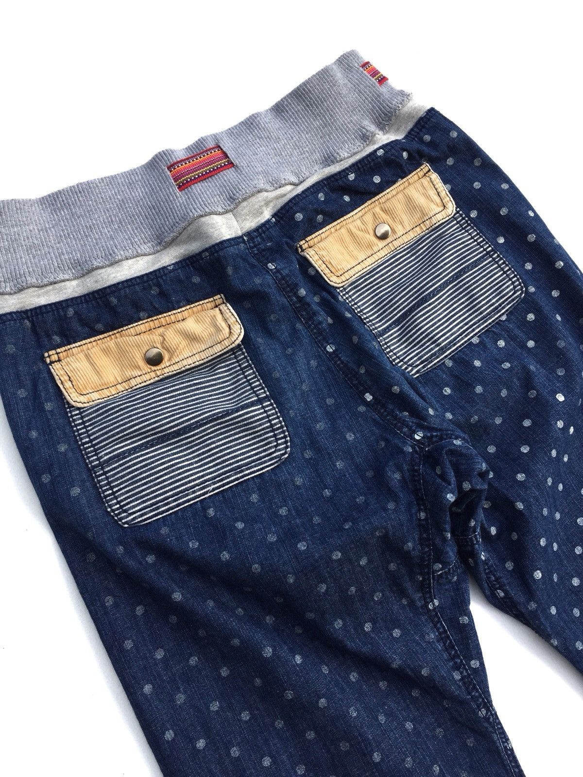 Indigo × go slow caravan Japanese Brand Go Slow Caravan Indigo Kapital Style Pants Size US 31 - 7 Thumbnail