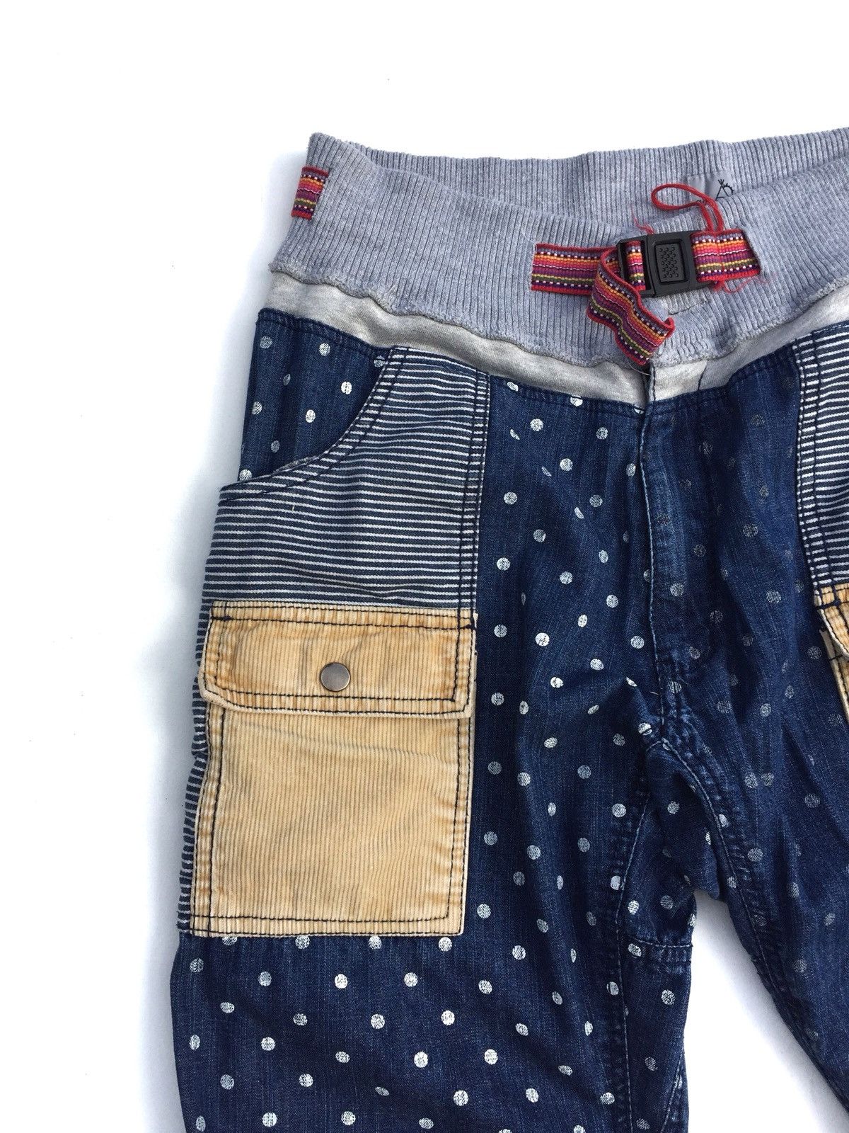 Indigo × go slow caravan Japanese Brand Go Slow Caravan Indigo Kapital Style Pants Size US 31 - 5 Thumbnail