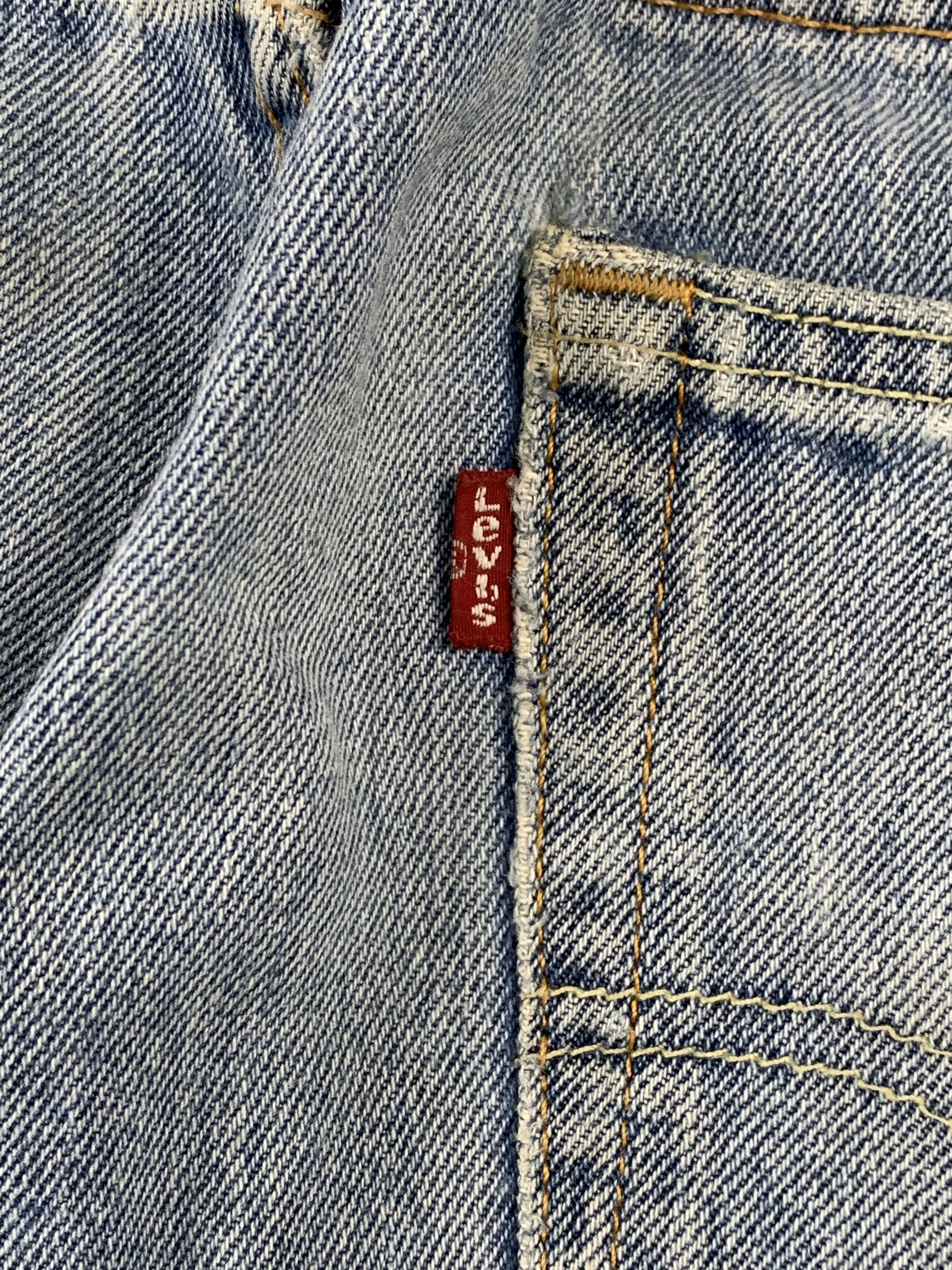 Levi's Vintage Levis 505 Light Wash Jeans DP2039 Size US 31 - 4 Thumbnail