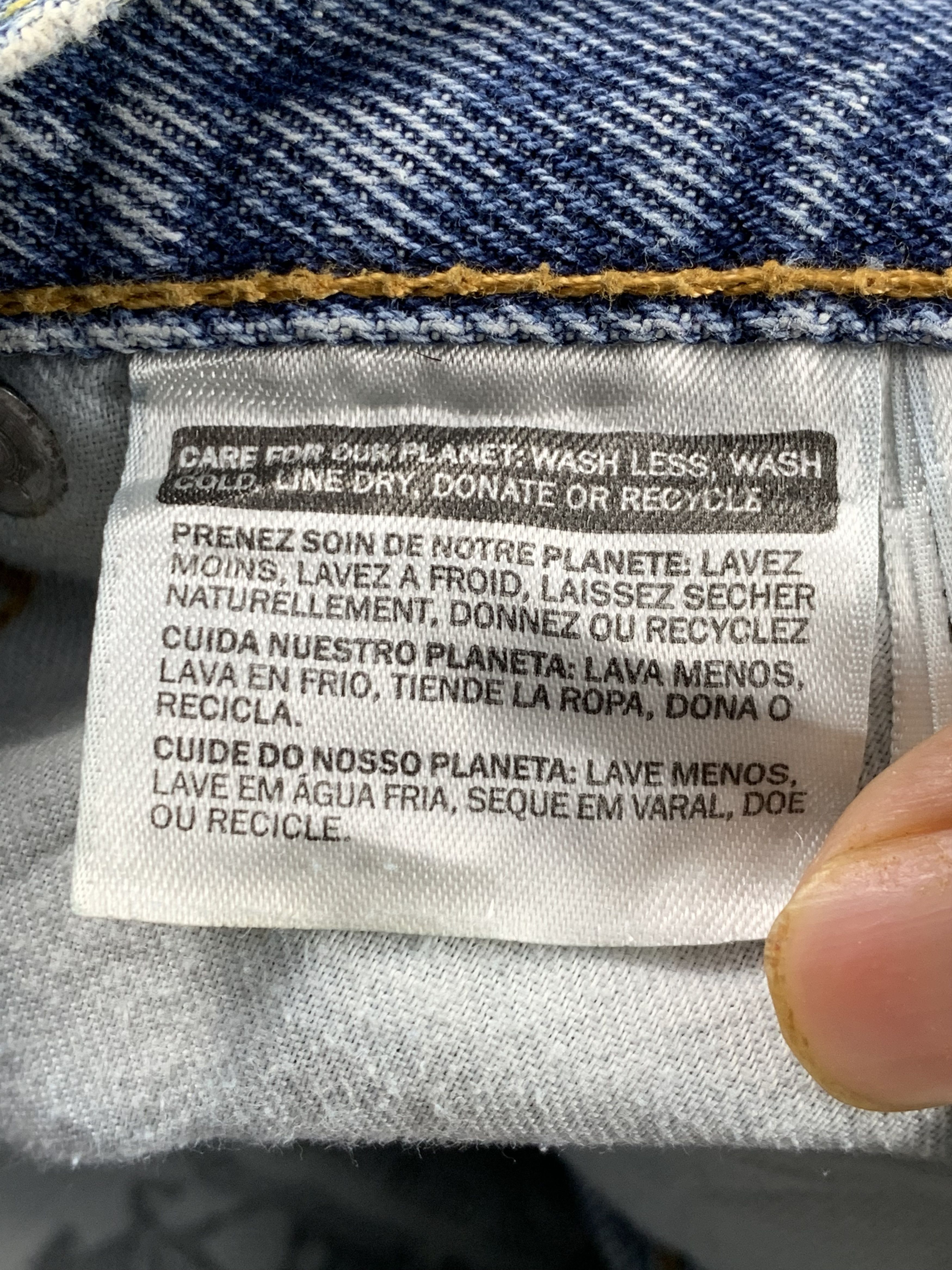 Levi's Vintage Levis 505 Light Wash Jeans DP2039 Size US 31 - 5 Thumbnail