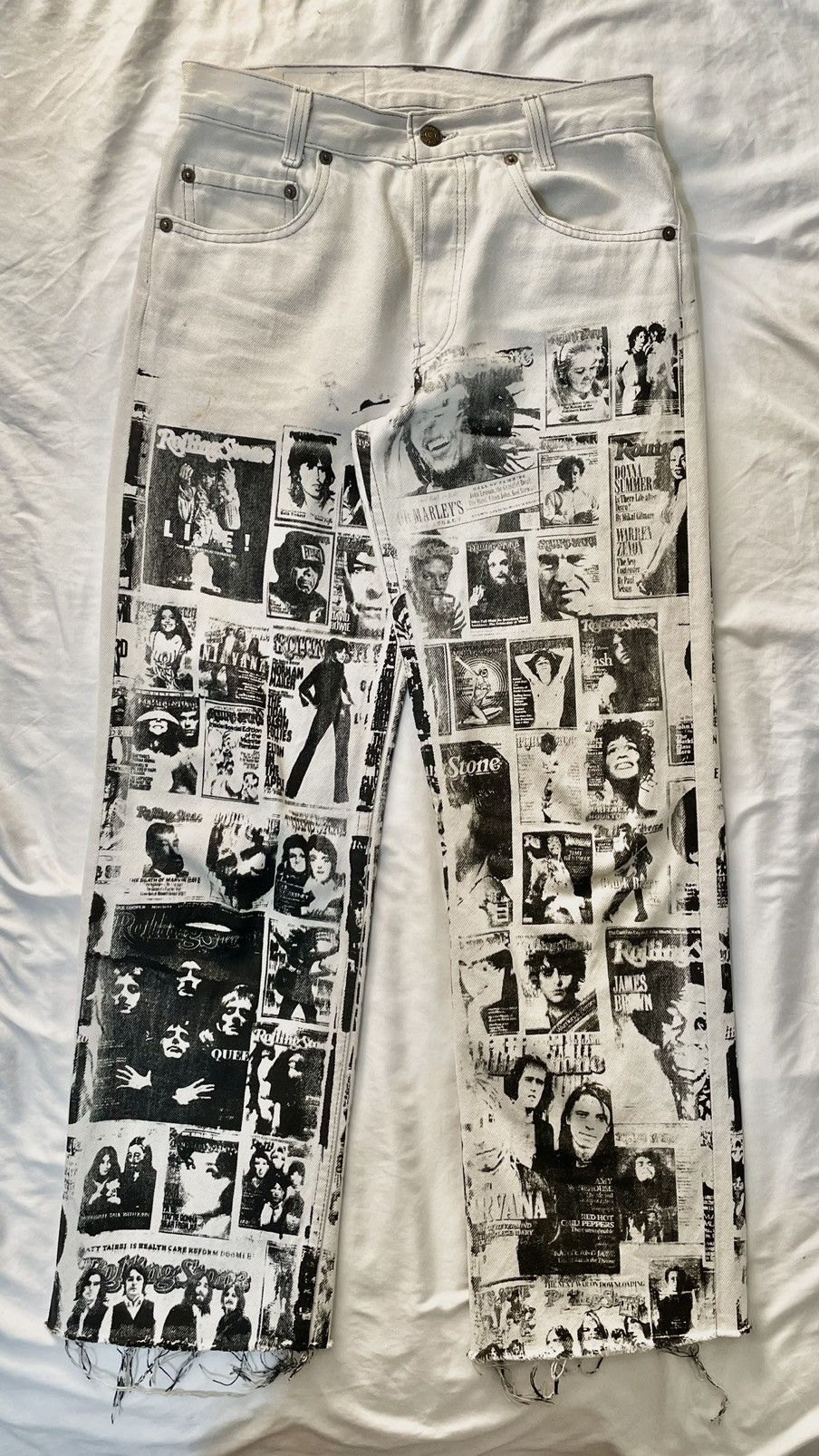 Rolling Stones Magazine Cover Levi’s Denim