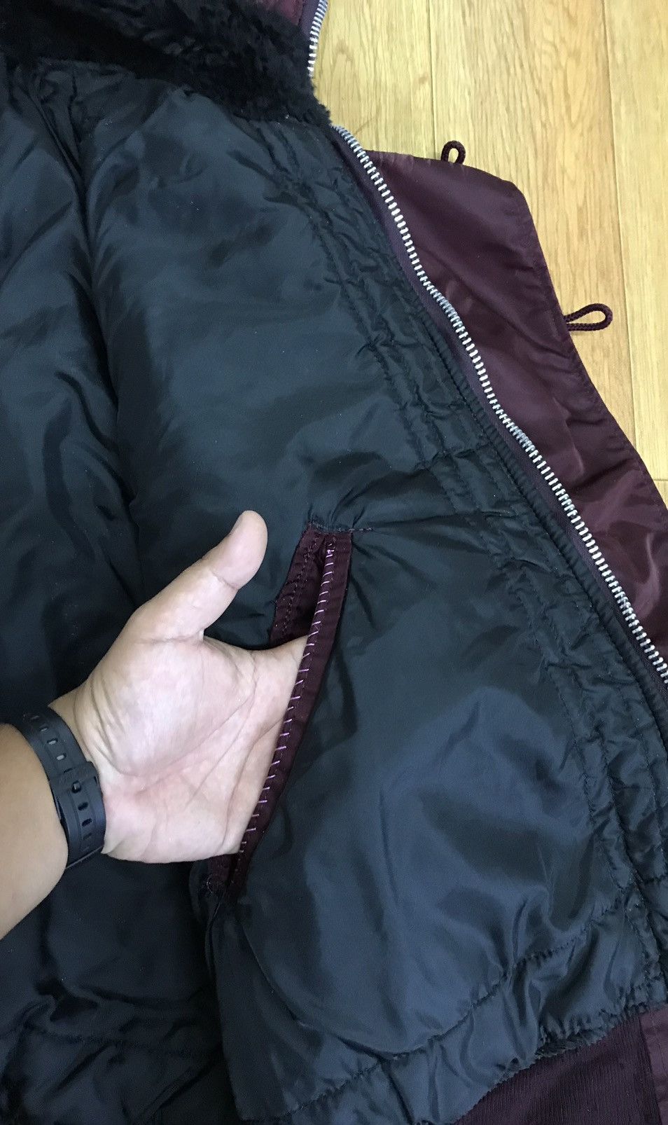 Alpha Industries × Vintage Rare Hoodie Alpha industries N-2B Jacket Size US L / EU 52-54 / 3 - 9 Thumbnail
