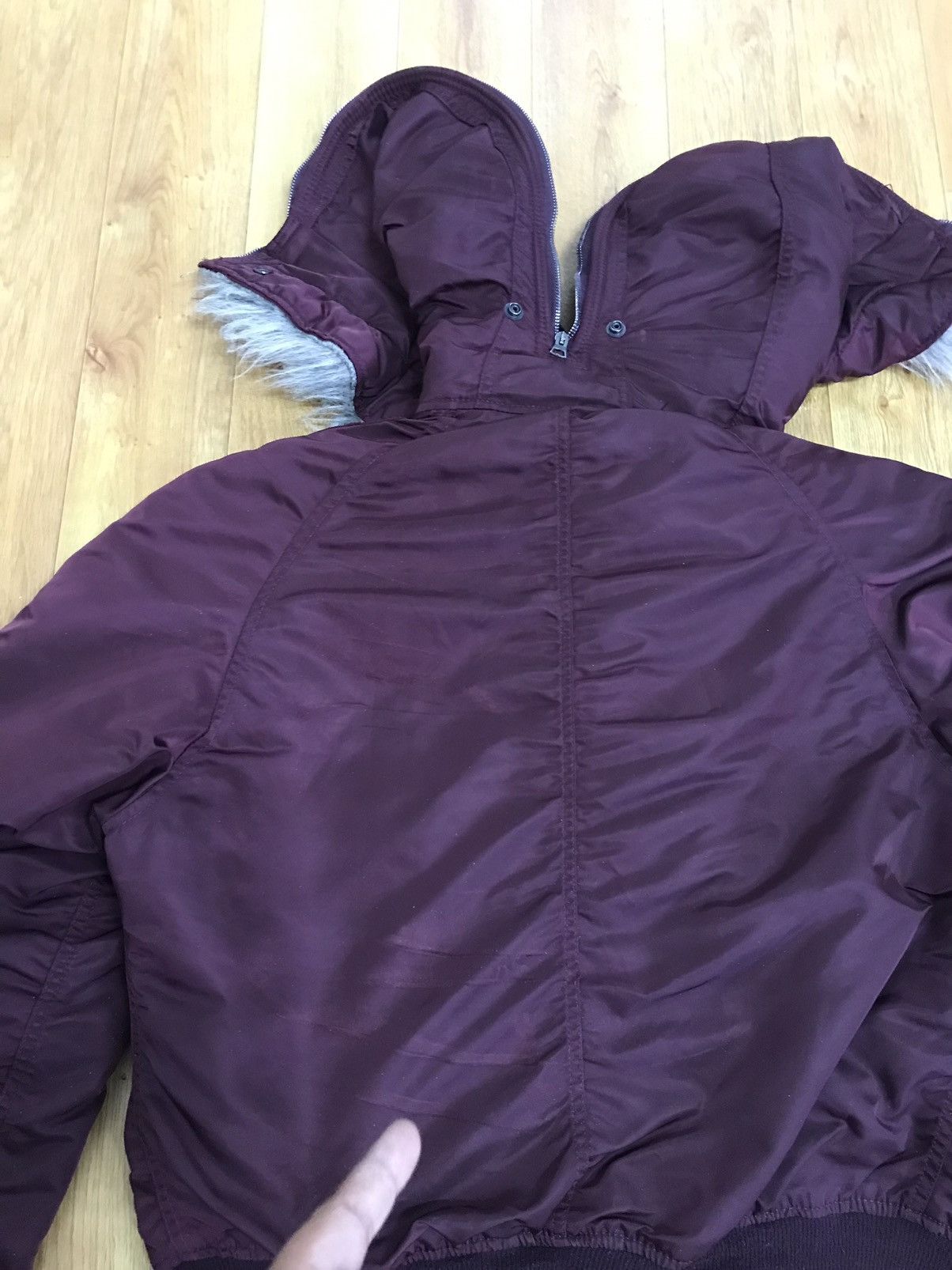 Alpha Industries × Vintage Rare Hoodie Alpha industries N-2B Jacket Size US L / EU 52-54 / 3 - 11 Thumbnail