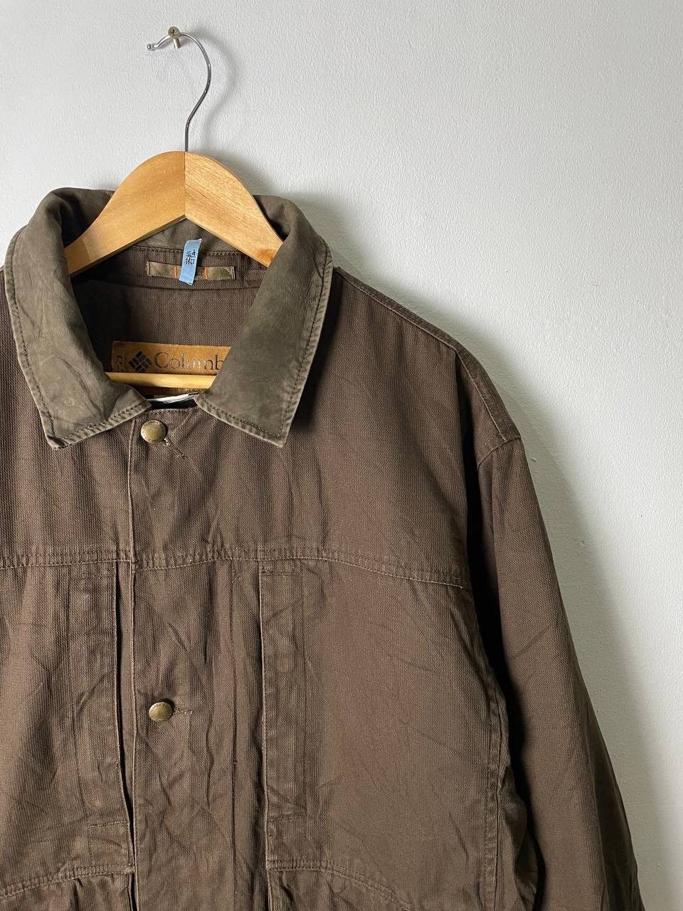 Columbia Vintage Columbia Chore Workwear Hunting Jacket Brown Size US L / EU 52-54 / 3 - 6 Thumbnail