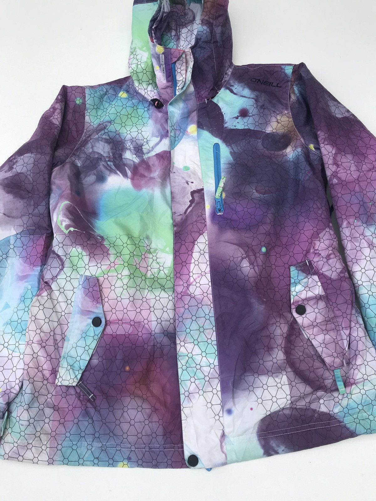 O'Neill ONEIL SKI JACKET WINDBREAKER DESIGN RARE Size US M / EU 48-50 / 2 - 5 Thumbnail
