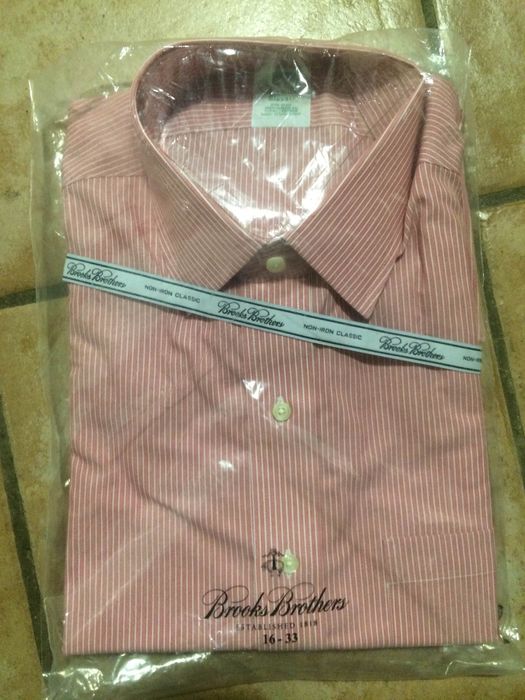 Brooks Brothers Non Iron Extra Slim Fit Shirt Size US M / EU 48-50 / 2 - 1 Preview