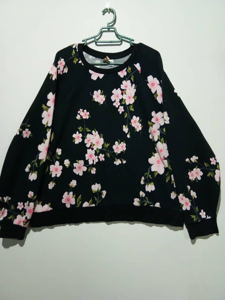 Divided Flower Printed Divided Sweatshirts Size US XL / EU 56 / 4 - 1 Thumbnail