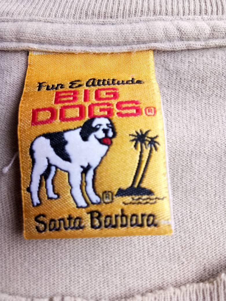 Big Dogs Fun & Attitude Big Dogs Santa Barbara Short Sleeve T-Shirt Size US XL / EU 56 / 4 - 3 Thumbnail