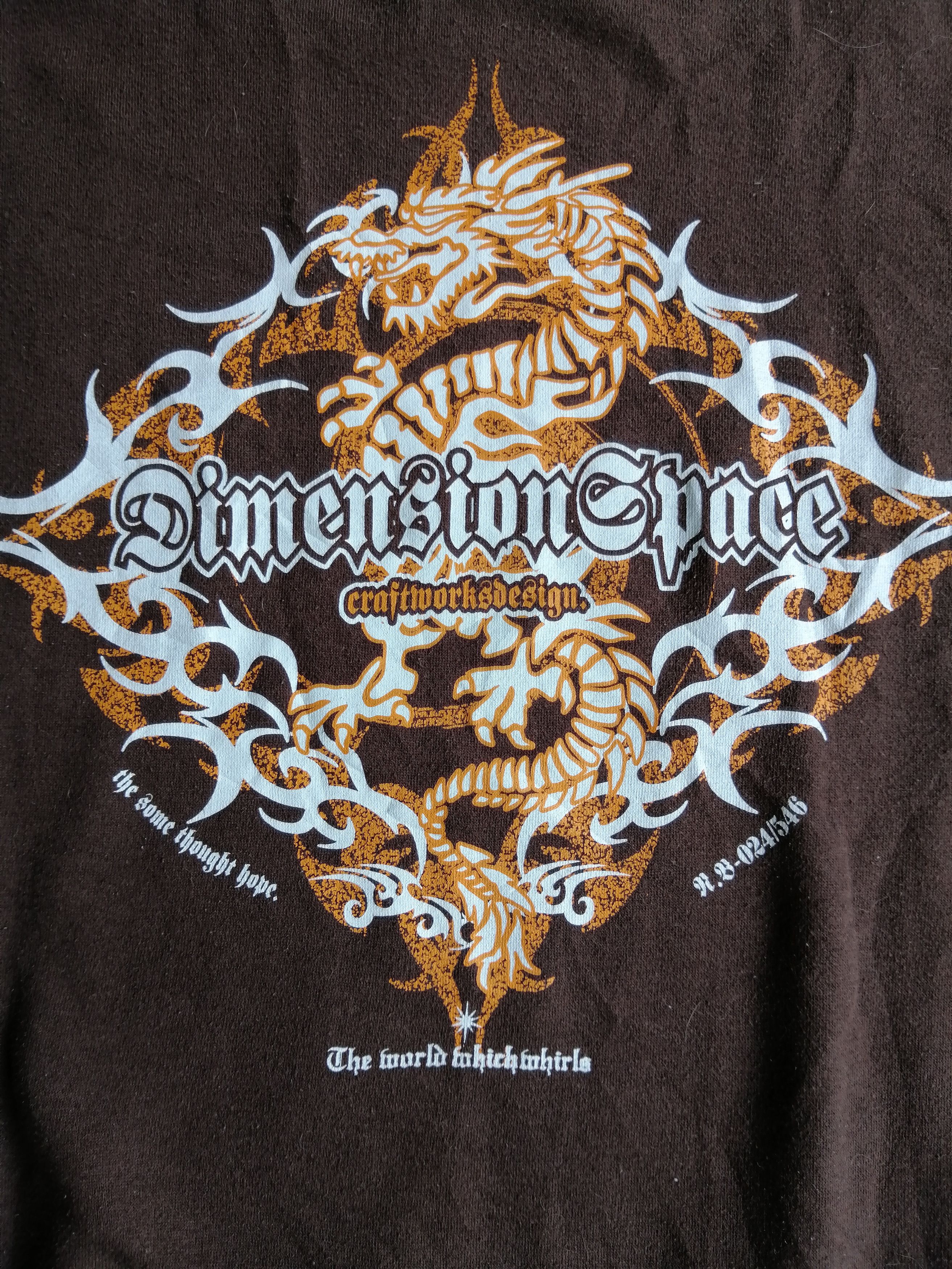 Other Vintage Dimension Space Big Logo Sweatshirt Size US XL / EU 56 / 4 - 11 Thumbnail