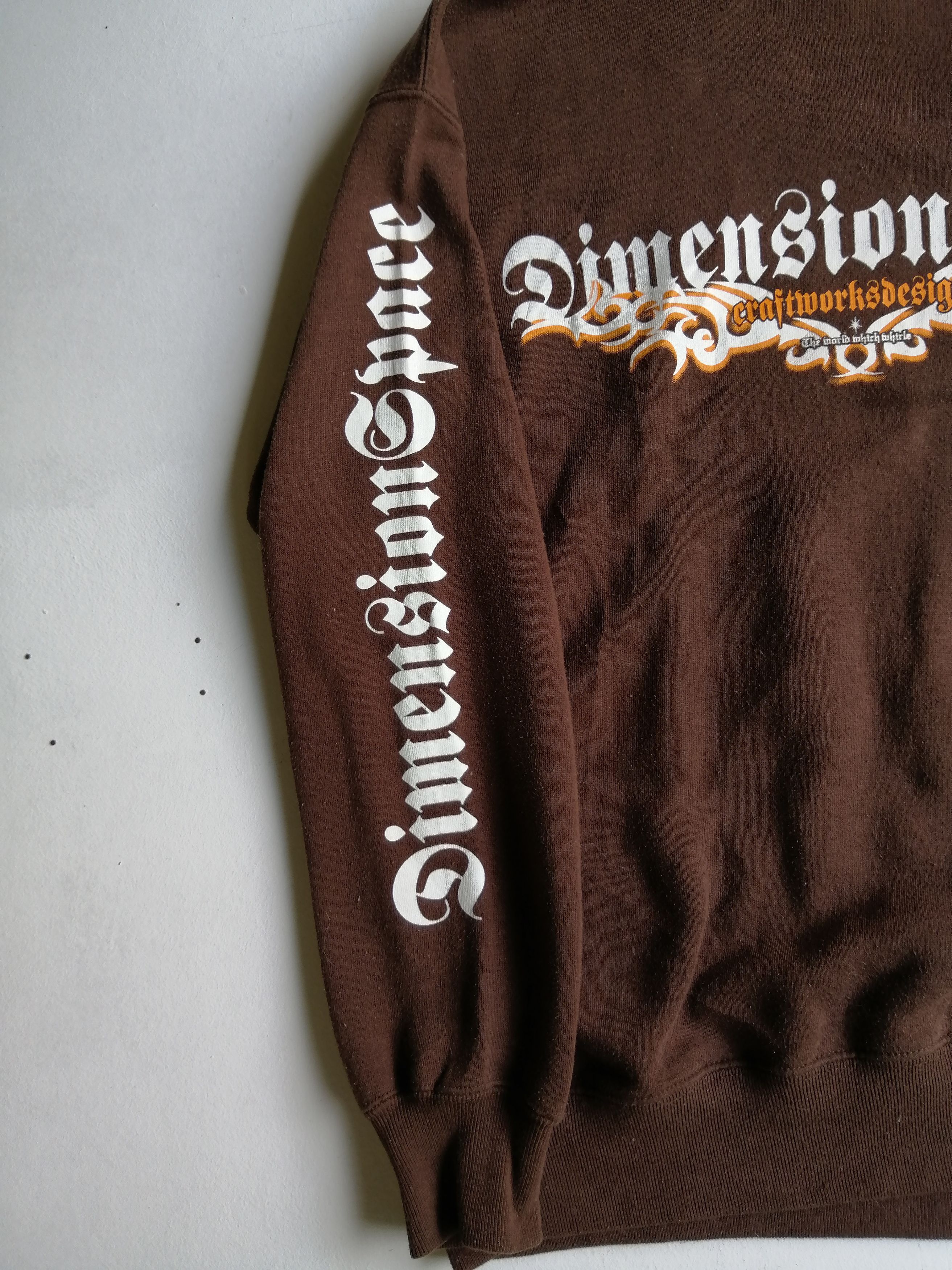 Other Vintage Dimension Space Big Logo Sweatshirt Size US XL / EU 56 / 4 - 6 Thumbnail