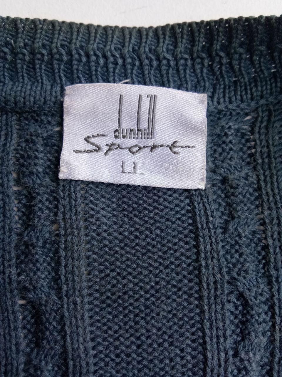 Alfred Dunhill Vintage Dunhill Sport Button Sleeveless Knitwear Size US L / EU 52-54 / 3 - 3 Thumbnail