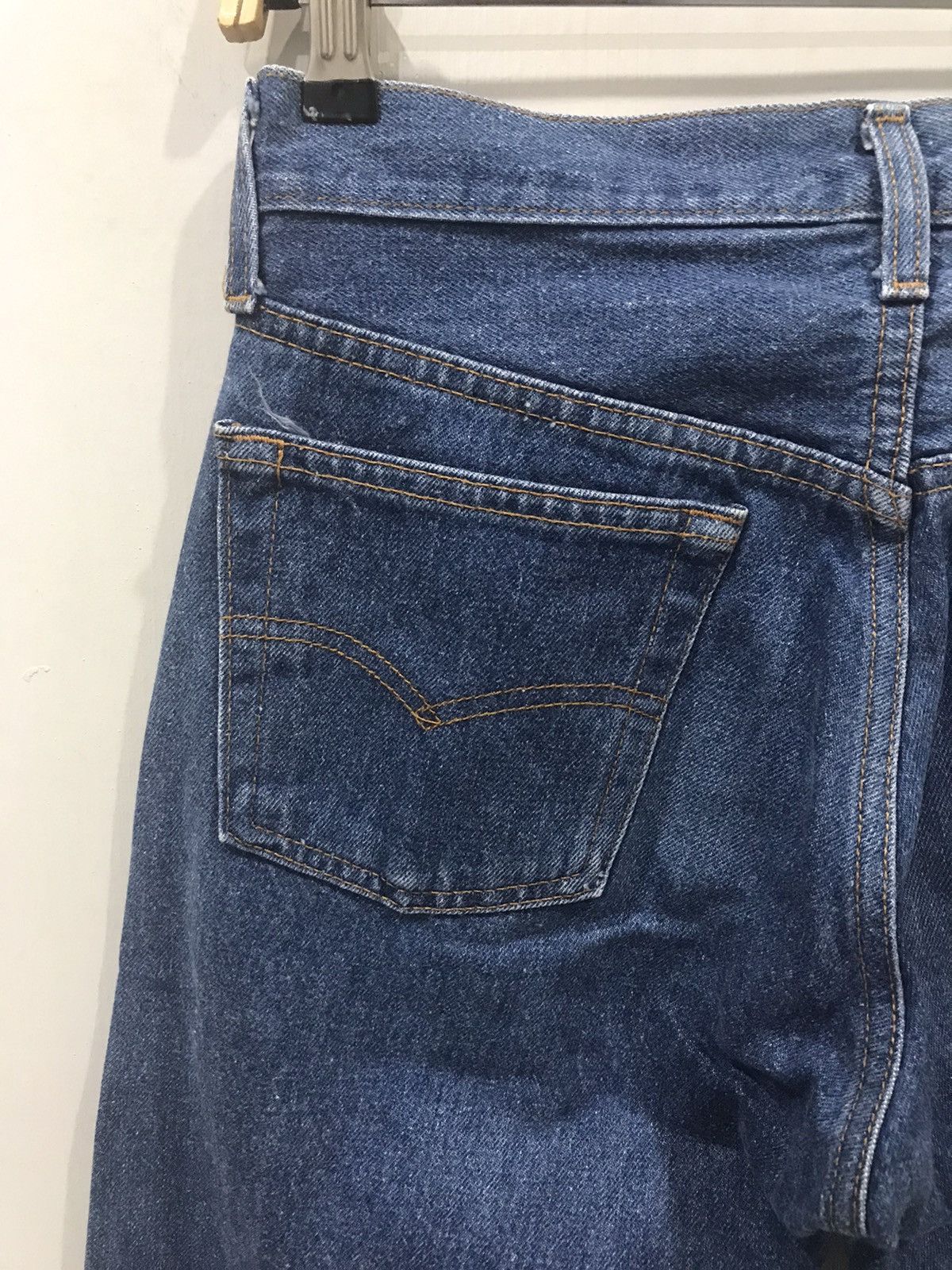 Levi's × Vintage Vintage 80s Levis 501 Regular Medium Washed Jeans Size US 27 - 12 Thumbnail