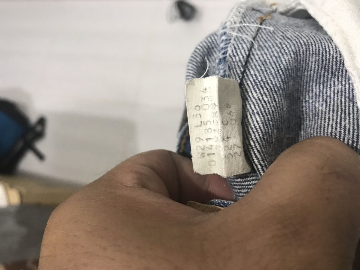 Levi's × Vintage Vintage 80s Levis 501 Regular Medium Washed Jeans Size US 27 - 17 Thumbnail