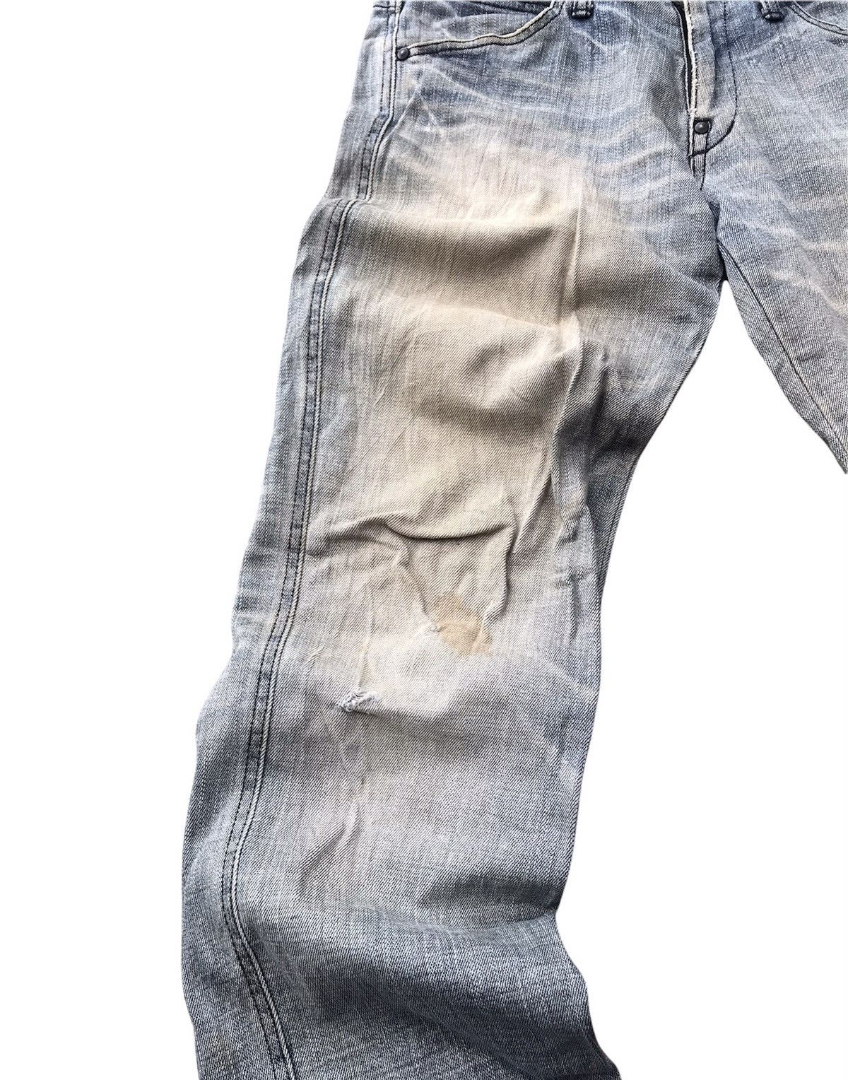 FACTOTUM Factotum japan denim distressed slim cut jeans Size US 32 / EU 48 - 5 Thumbnail