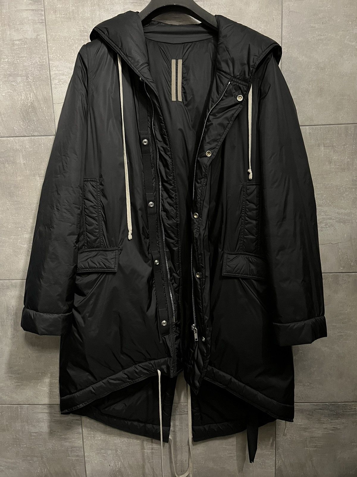Rick Owens × Rick Owens Drkshdw Rick Owens DRKSHDW Jumbo fishtail