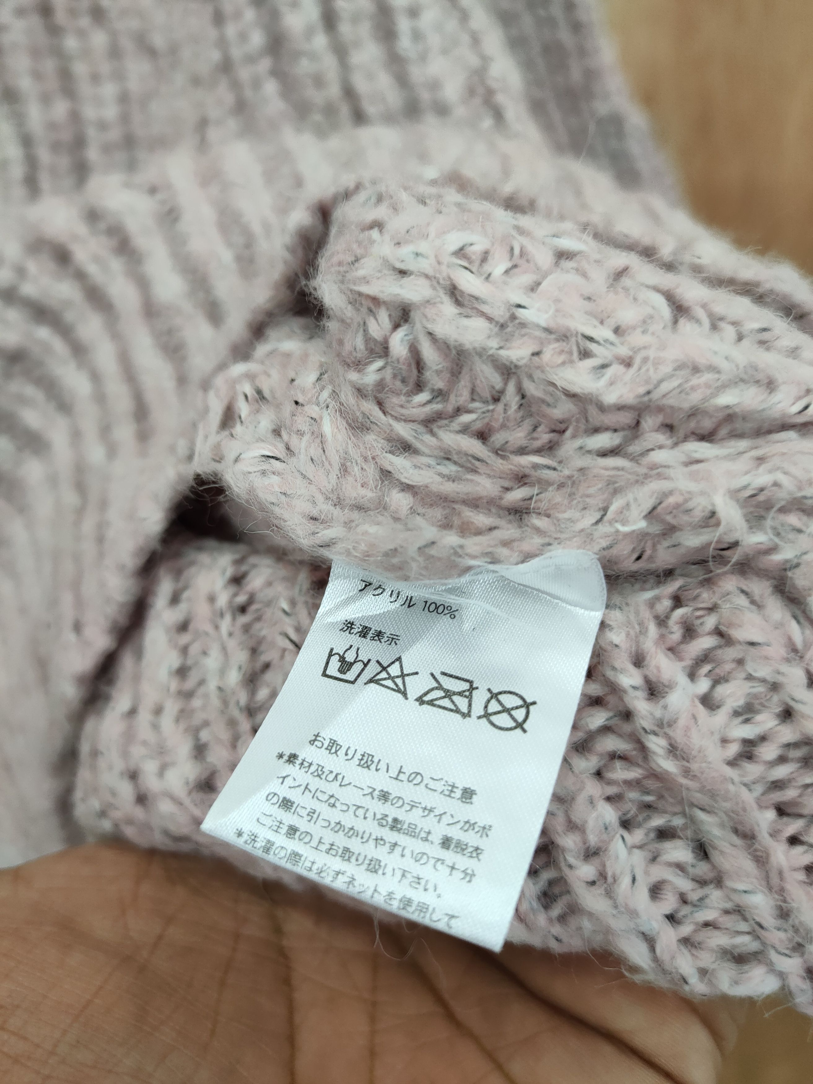 Aran Isles Knitwear DL Japan cable mohair knitwear turtleneck #46-141 Size L / US 10 / IT 46 - 6 Thumbnail