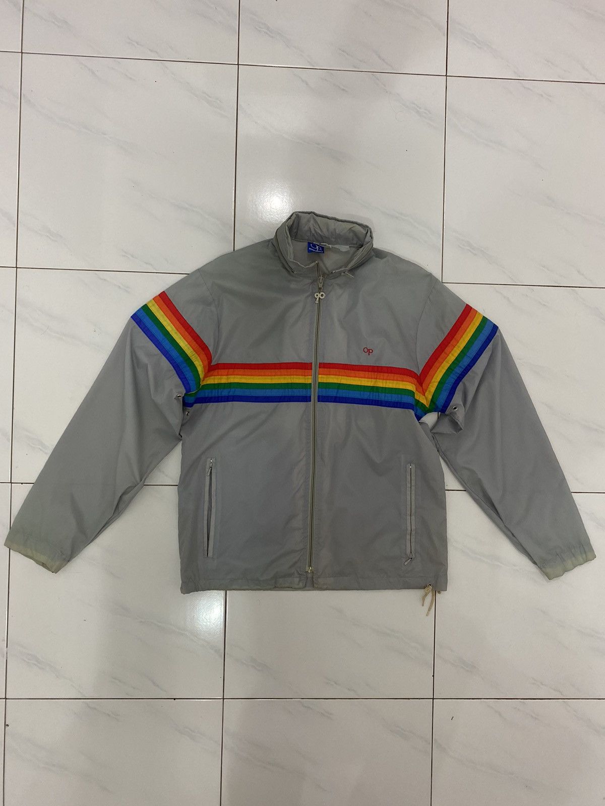 Ocean Pacific × Vintage 90’s Ocean Pacific Retro Zipper Jacket Size US S / EU 44-46 / 1 - 2 Thumbnail